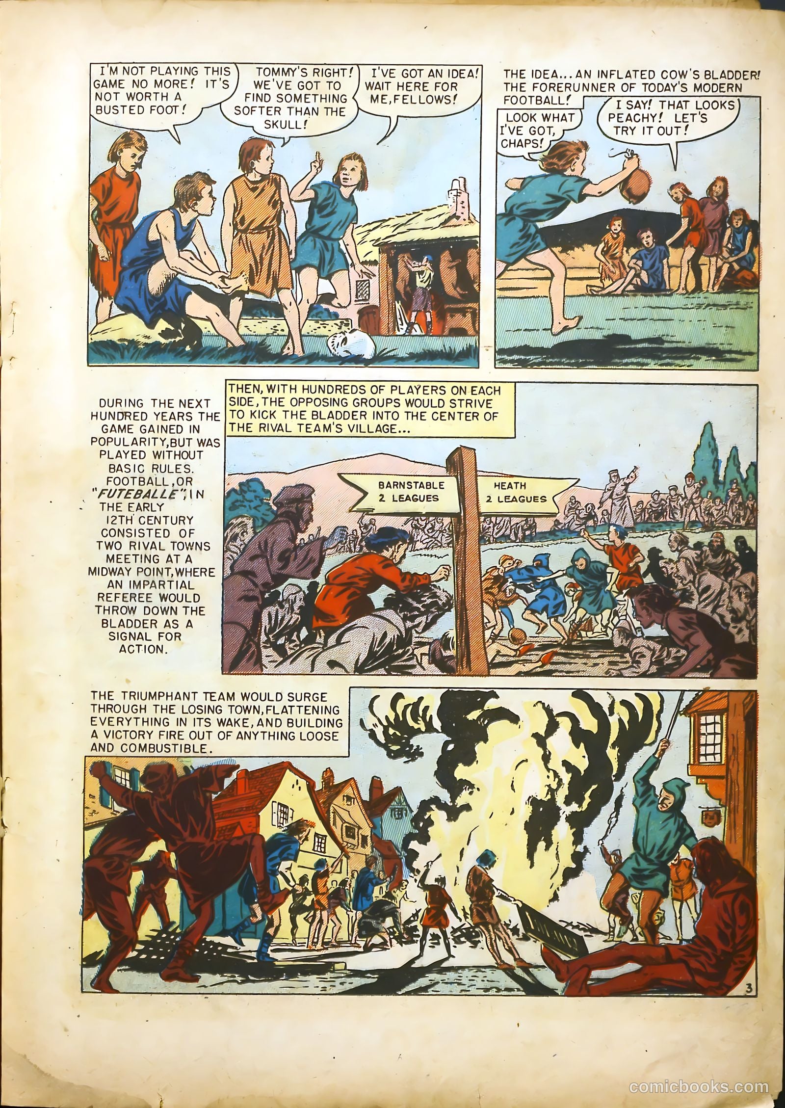 Real Sports Comics #1 (1948) — page 23 of 53