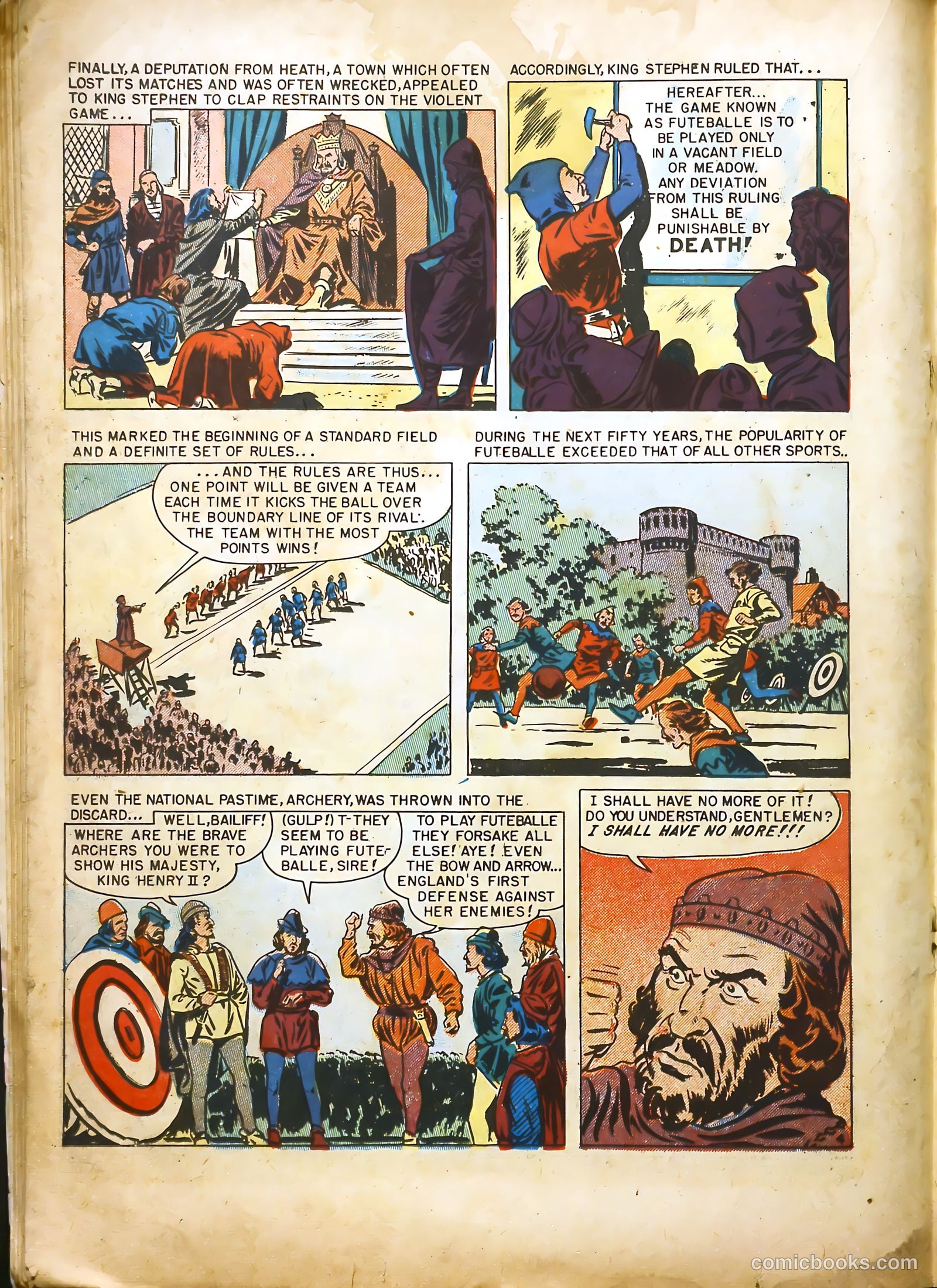 Real Sports Comics #1 (1948) — page 24 of 53
