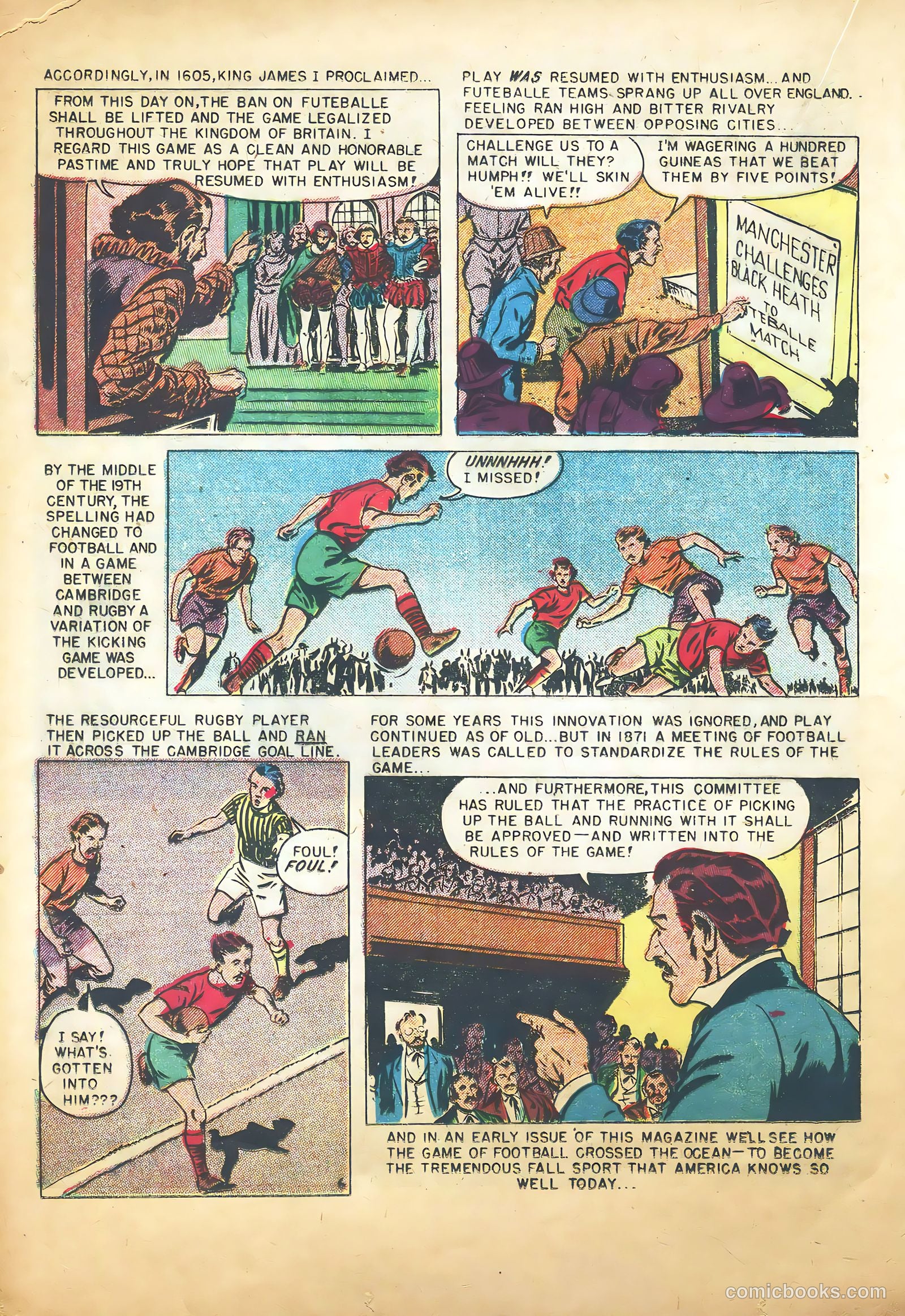 Real Sports Comics #1 (1948) — page 26 of 53