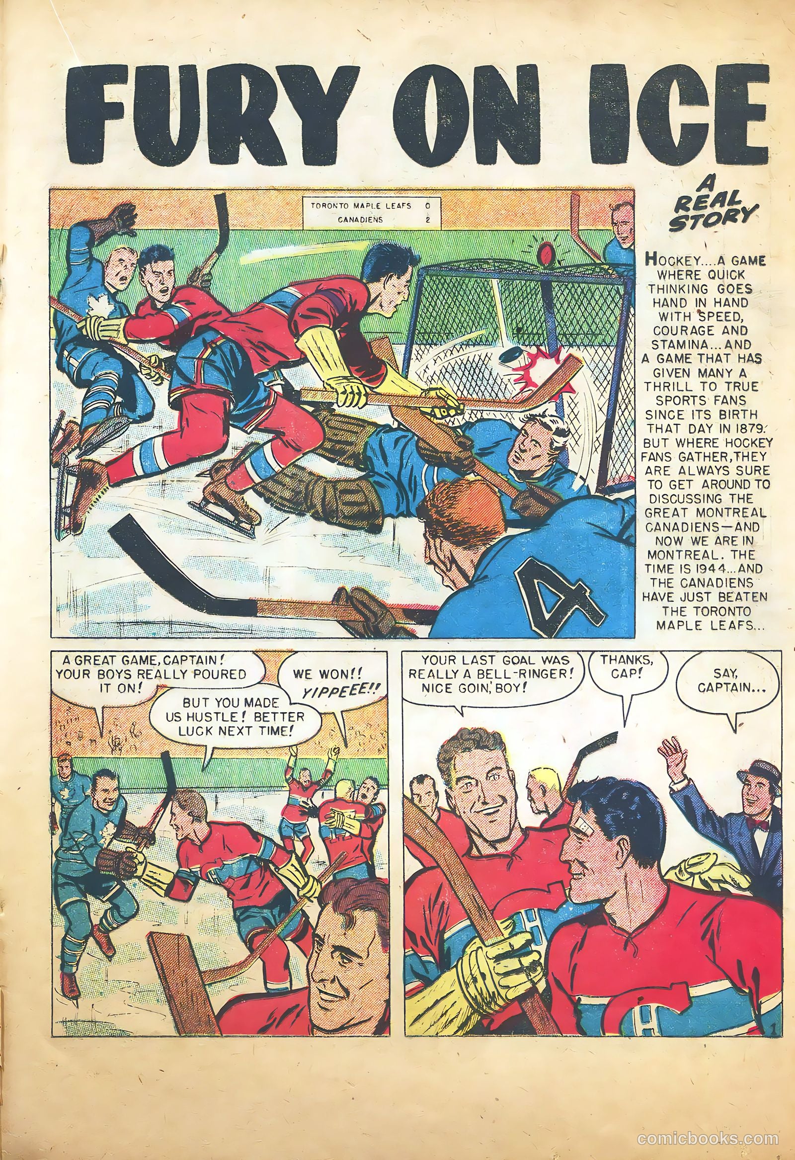Real Sports Comics #1 (1948) — page 27 of 53