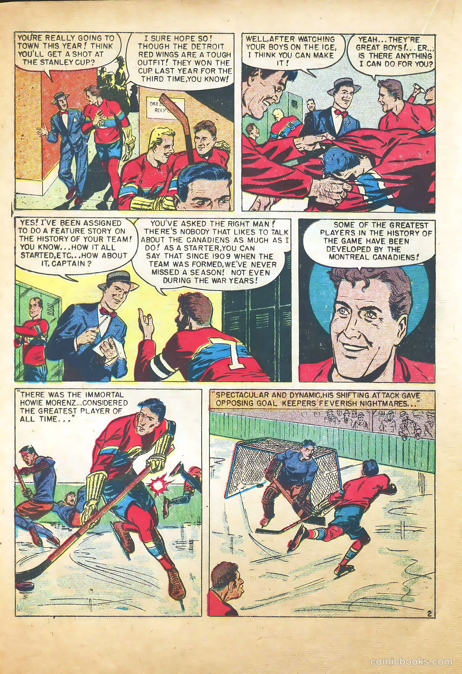 Real Sports Comics #1 (1948) — page 28 of 53