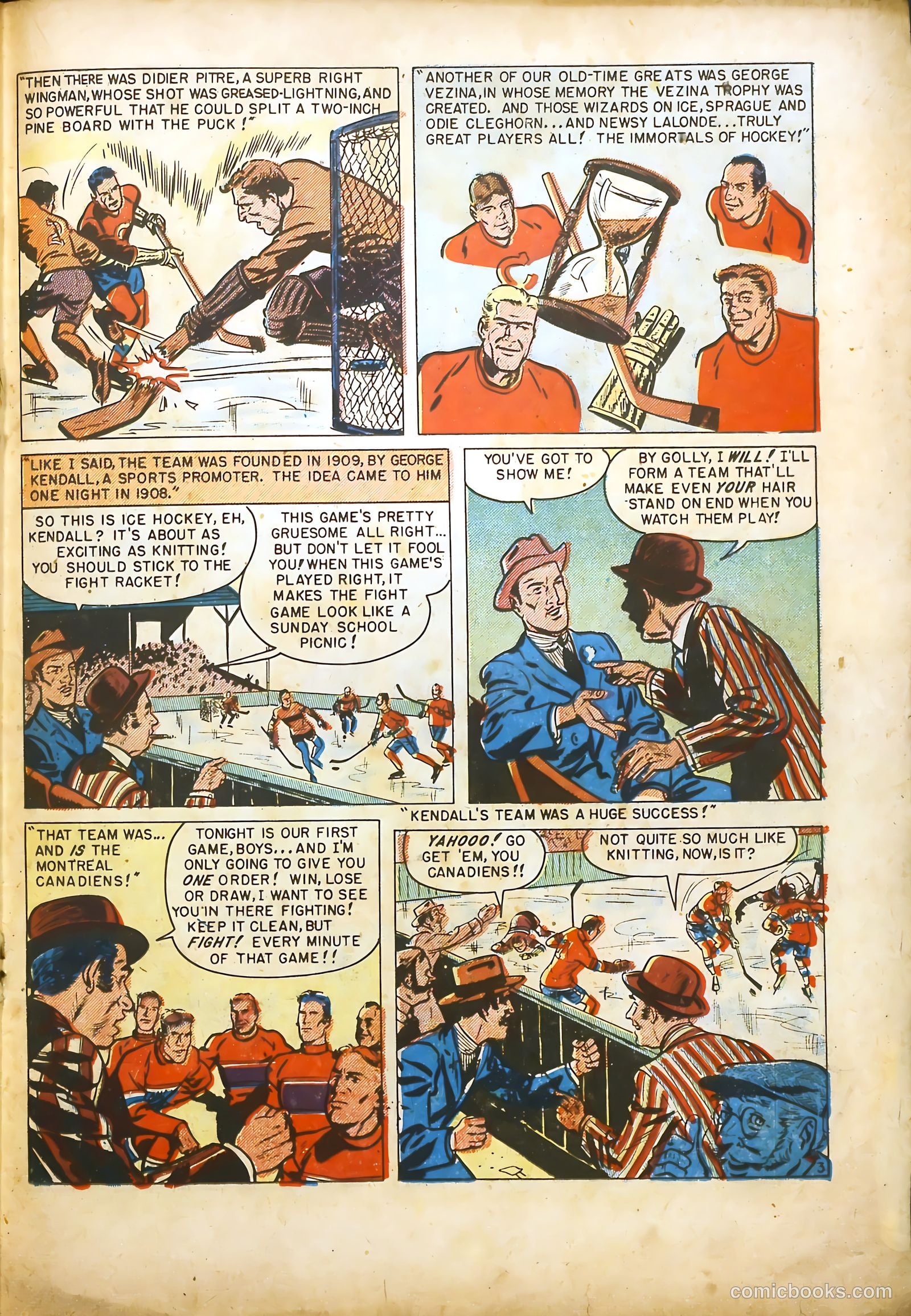 Real Sports Comics #1 (1948) — page 29 of 53