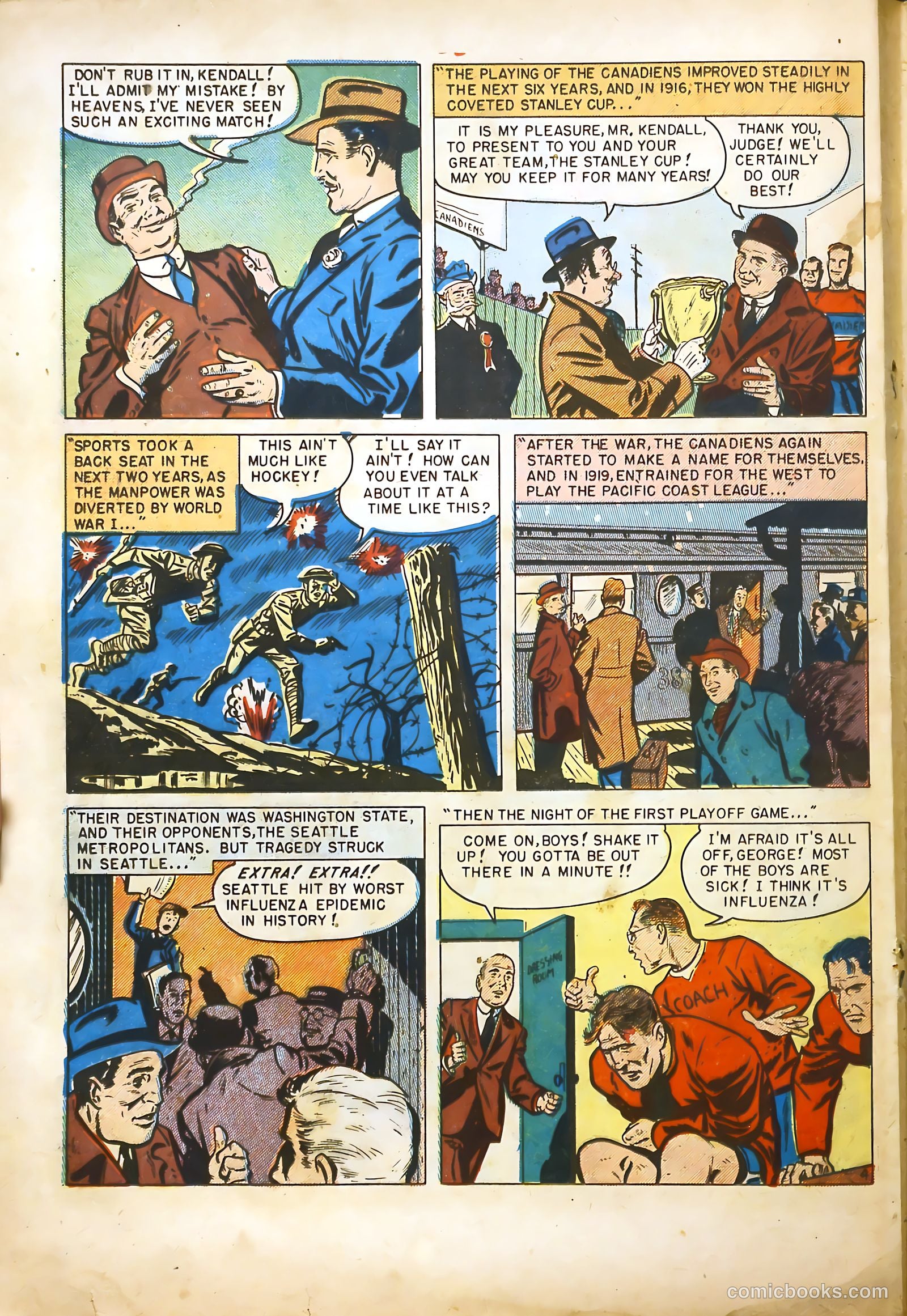 Real Sports Comics #1 (1948) — page 30 of 53