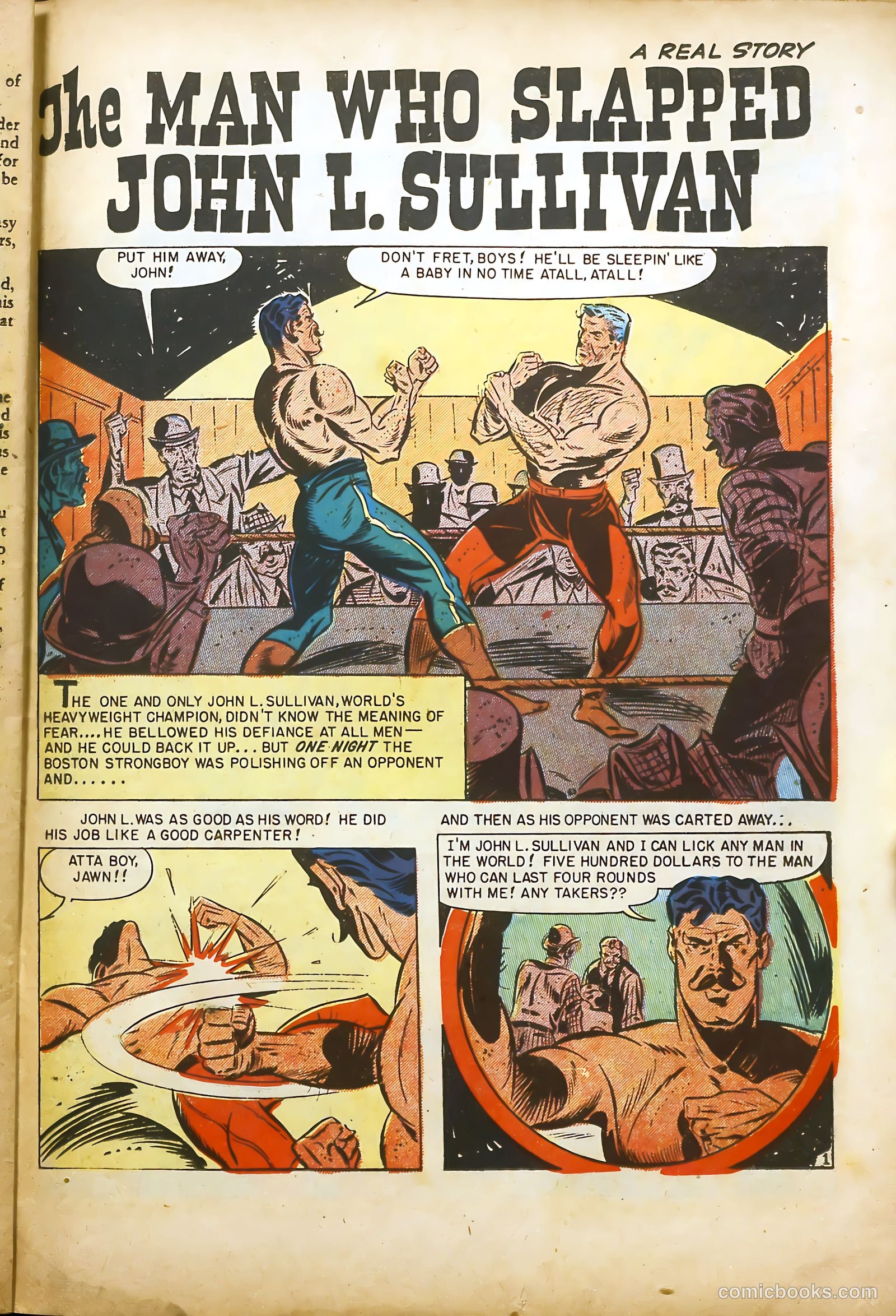 Real Sports Comics #1 (1948) — page 35 of 53