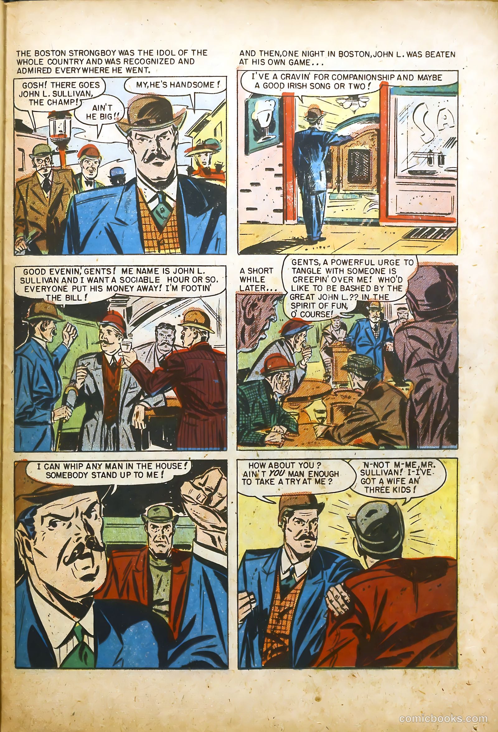 Real Sports Comics #1 (1948) — page 37 of 53