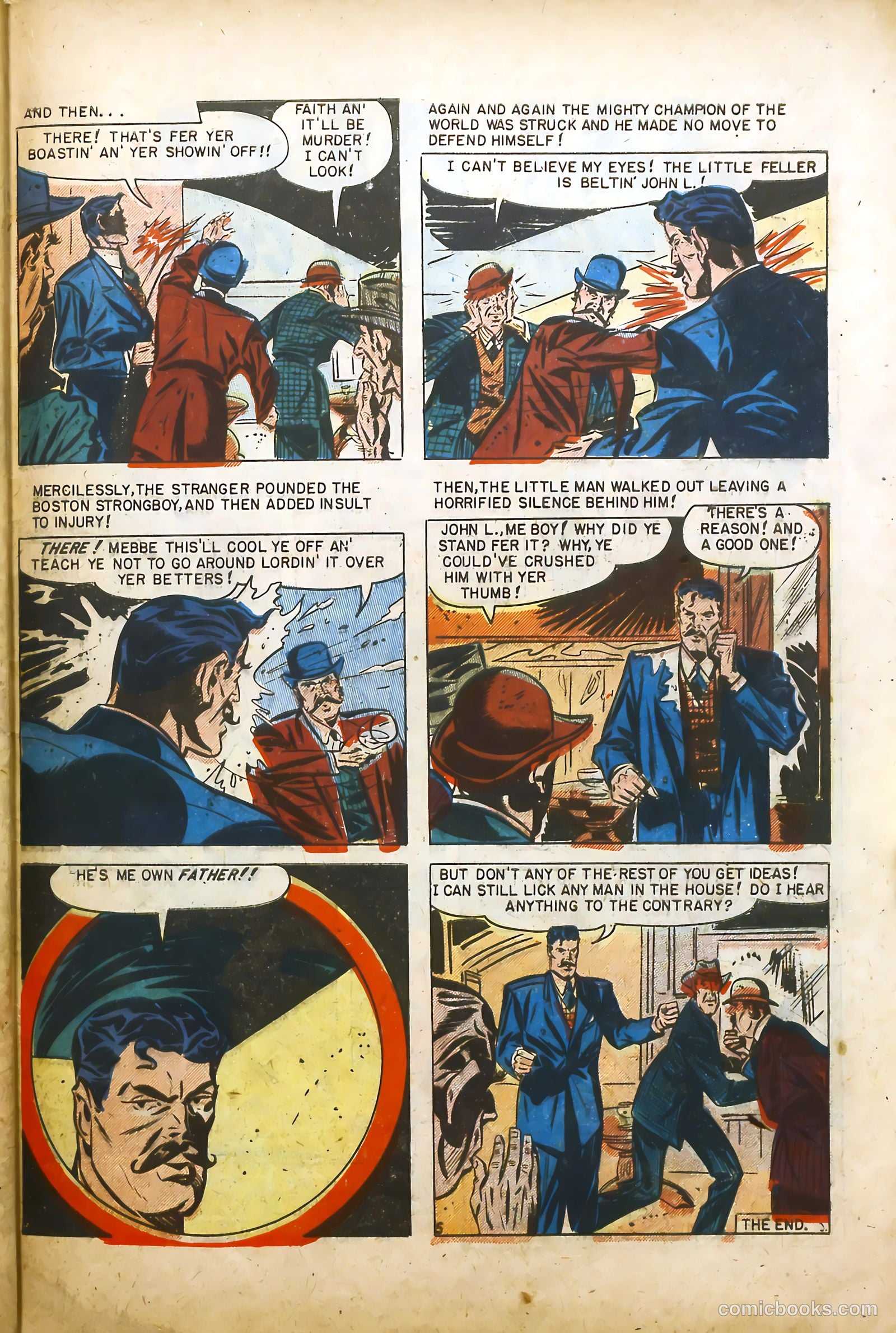 Real Sports Comics #1 (1948) — page 39 of 53