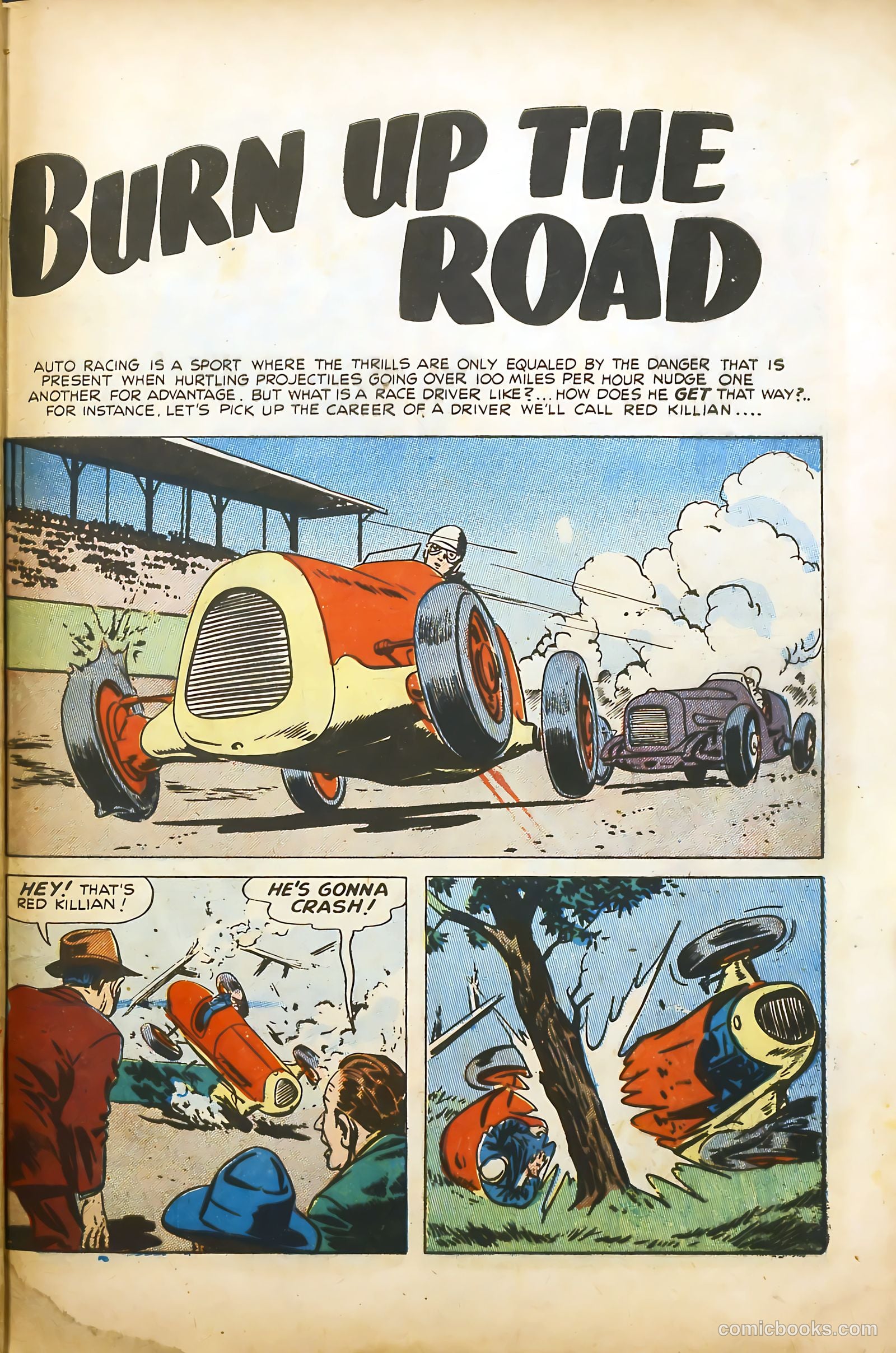 Real Sports Comics #1 (1948) — page 41 of 53