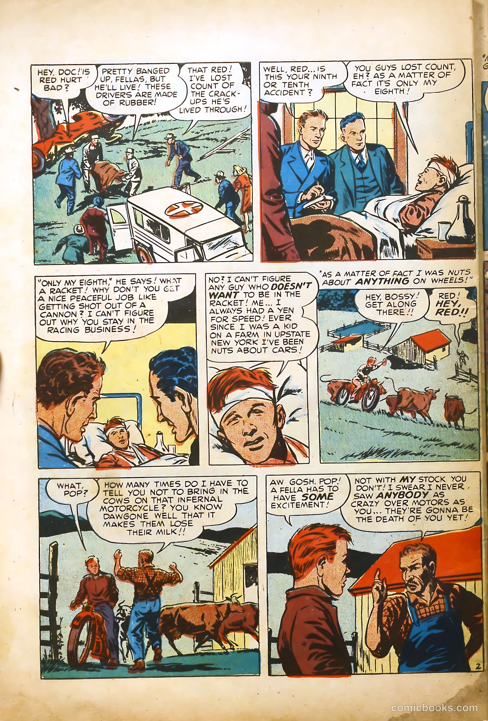 Real Sports Comics #1 (1948) — page 42 of 53
