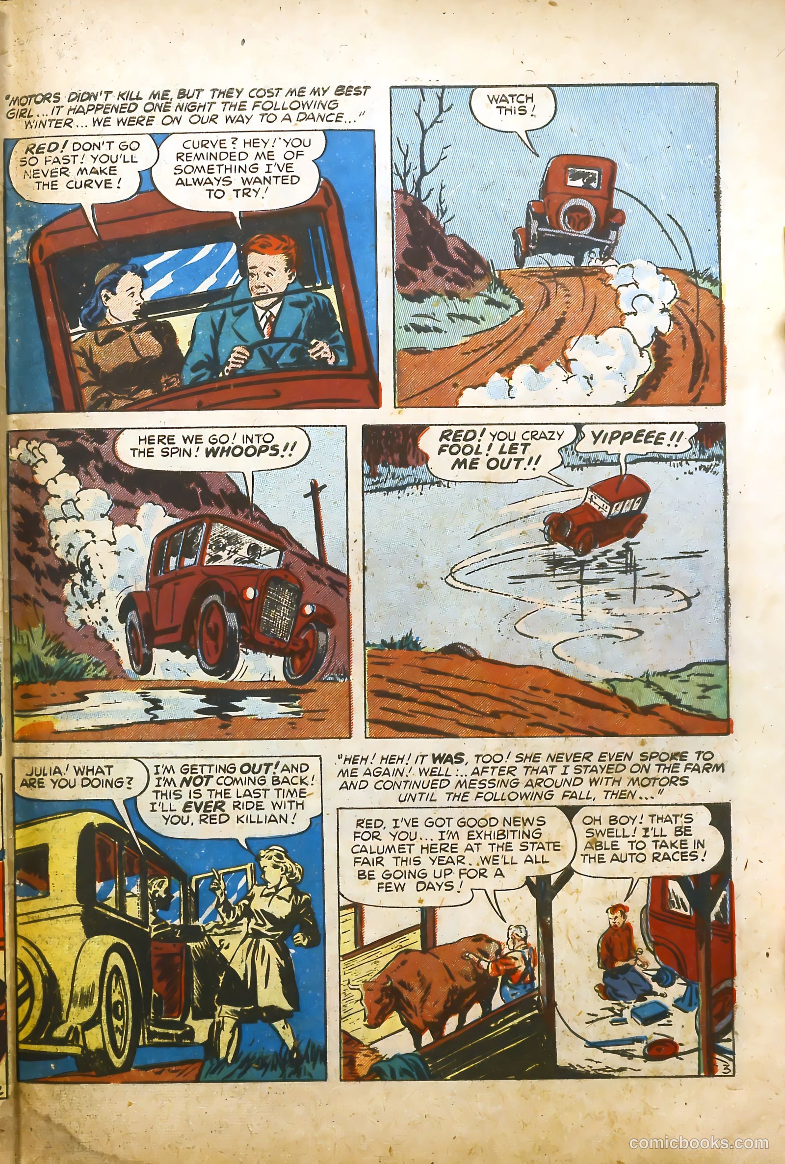 Real Sports Comics #1 (1948) — page 43 of 53