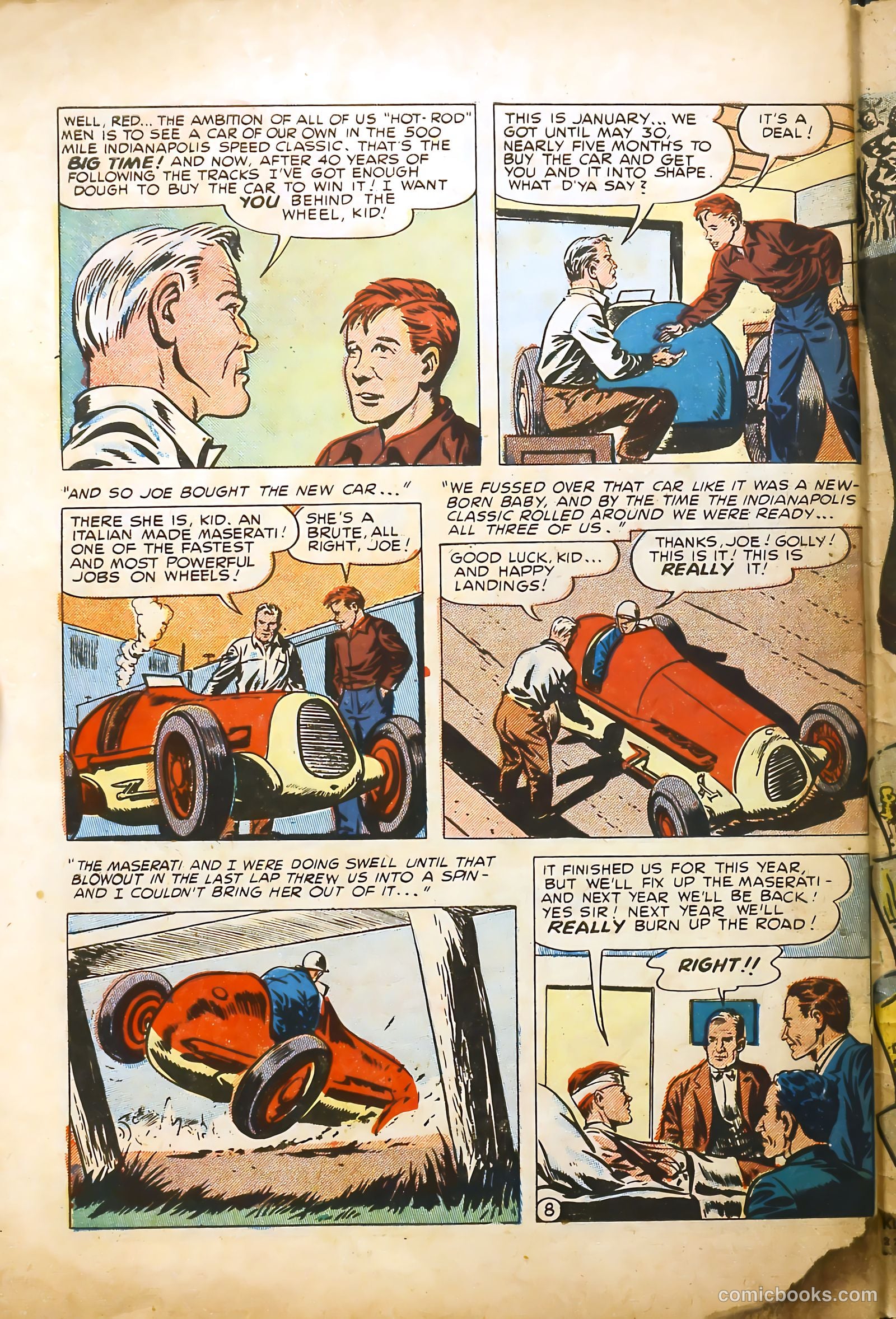 Real Sports Comics #1 (1948) — page 48 of 53