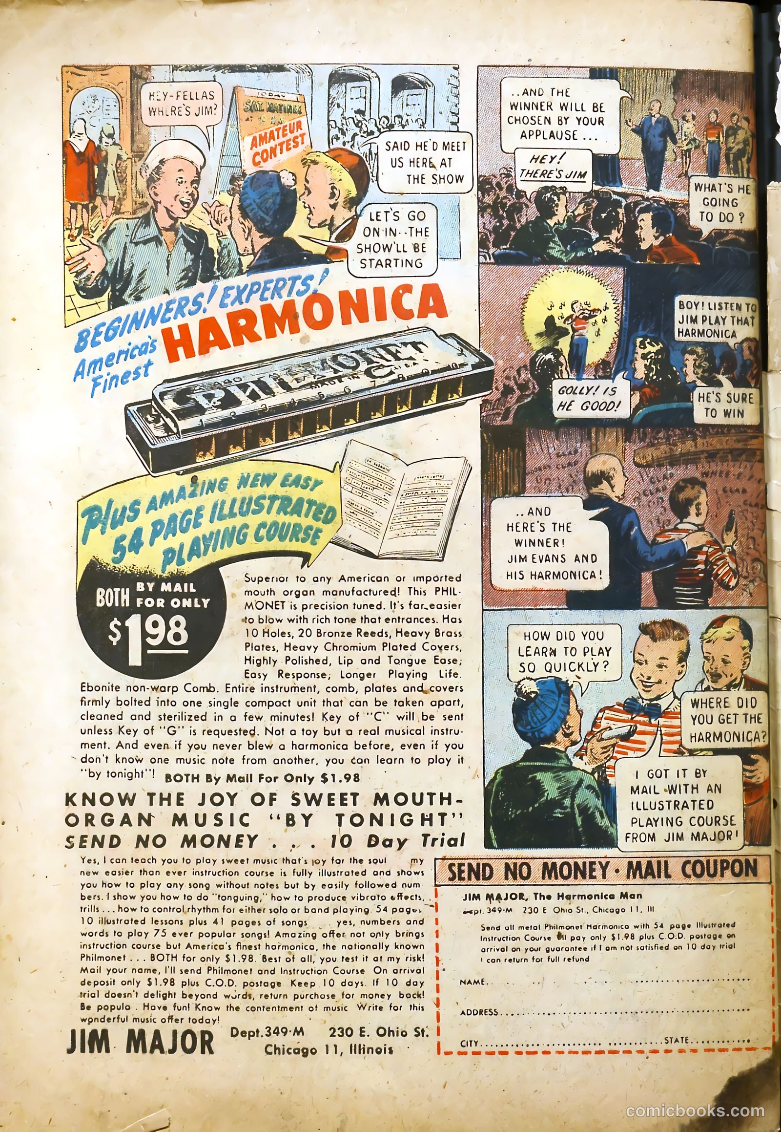 Real Sports Comics #1 (1948) — page 50 of 53