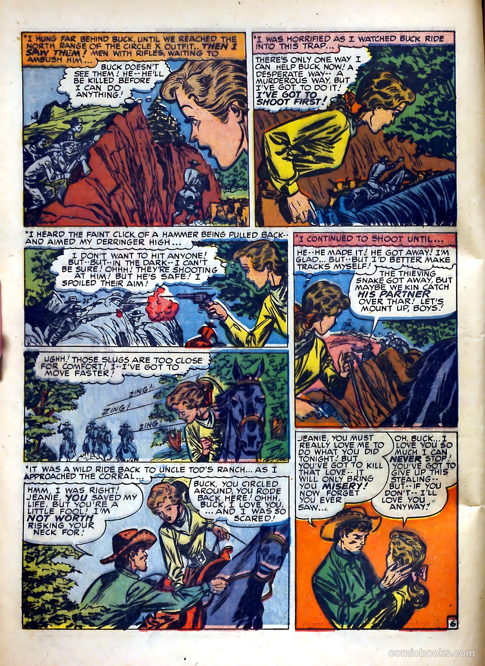 Real West Romances #2 (1949) — page 8 of 52