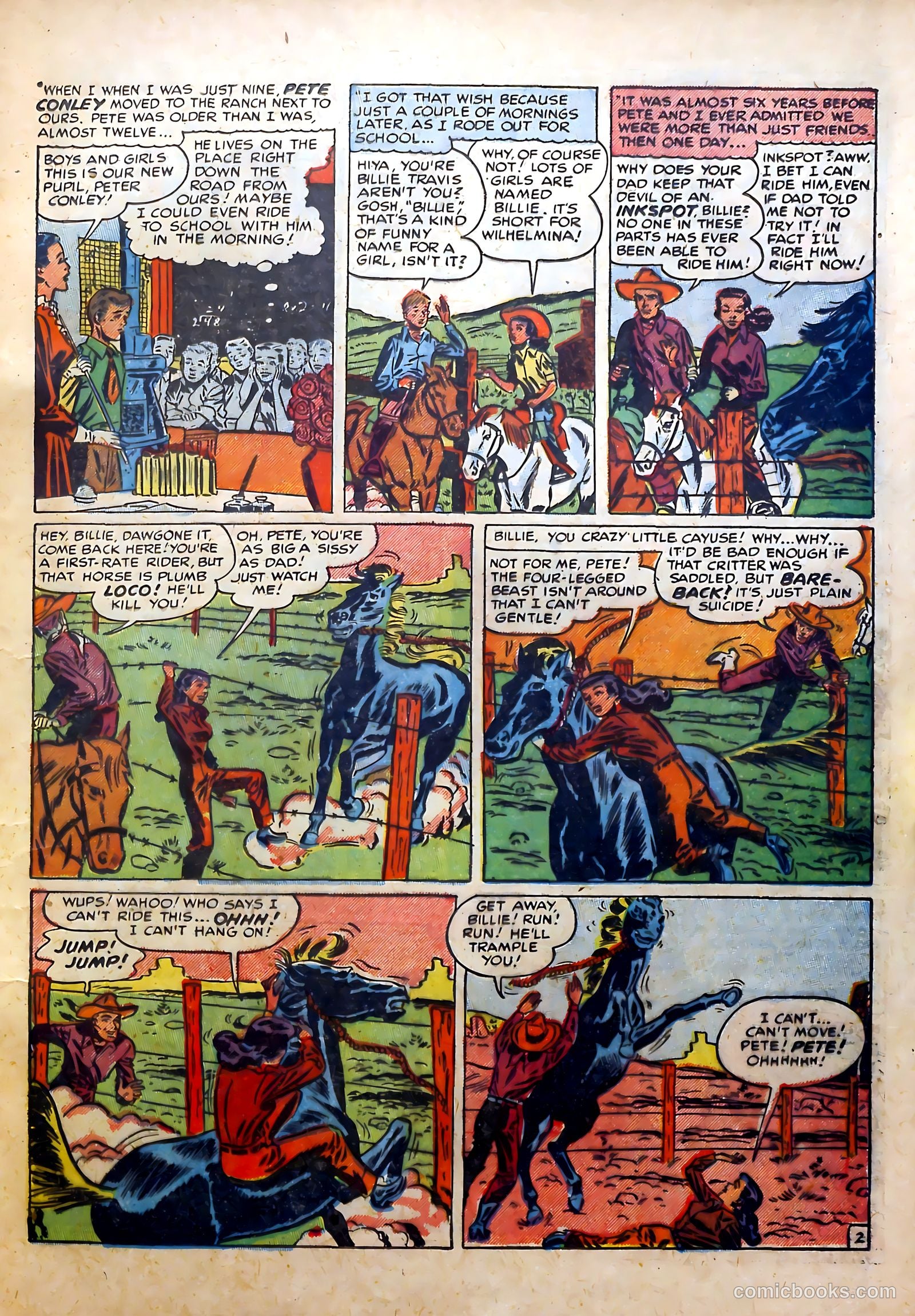Real West Romances #2 (1949) — page 13 of 52
