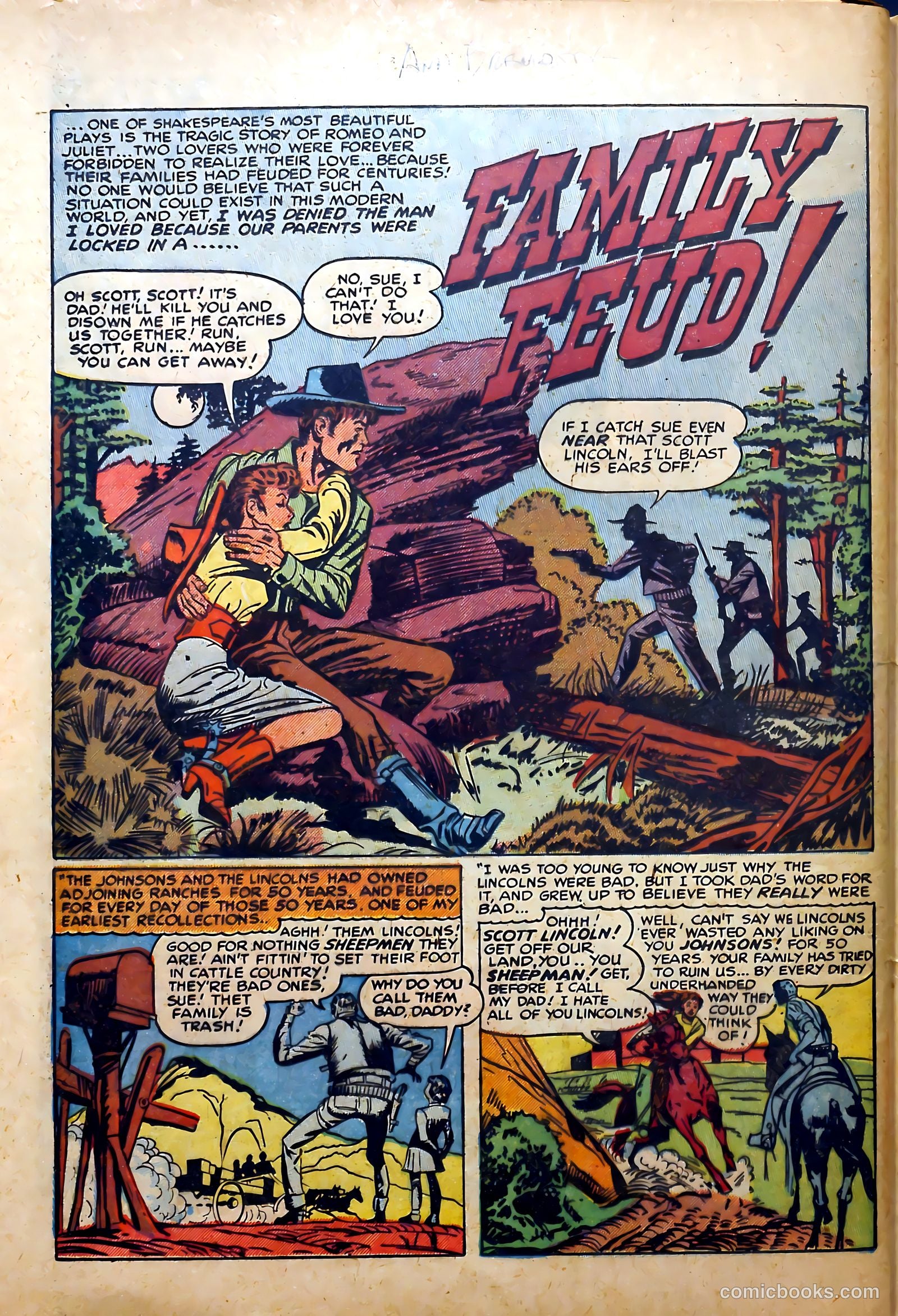 Real West Romances #2 (1949) — page 40 of 52