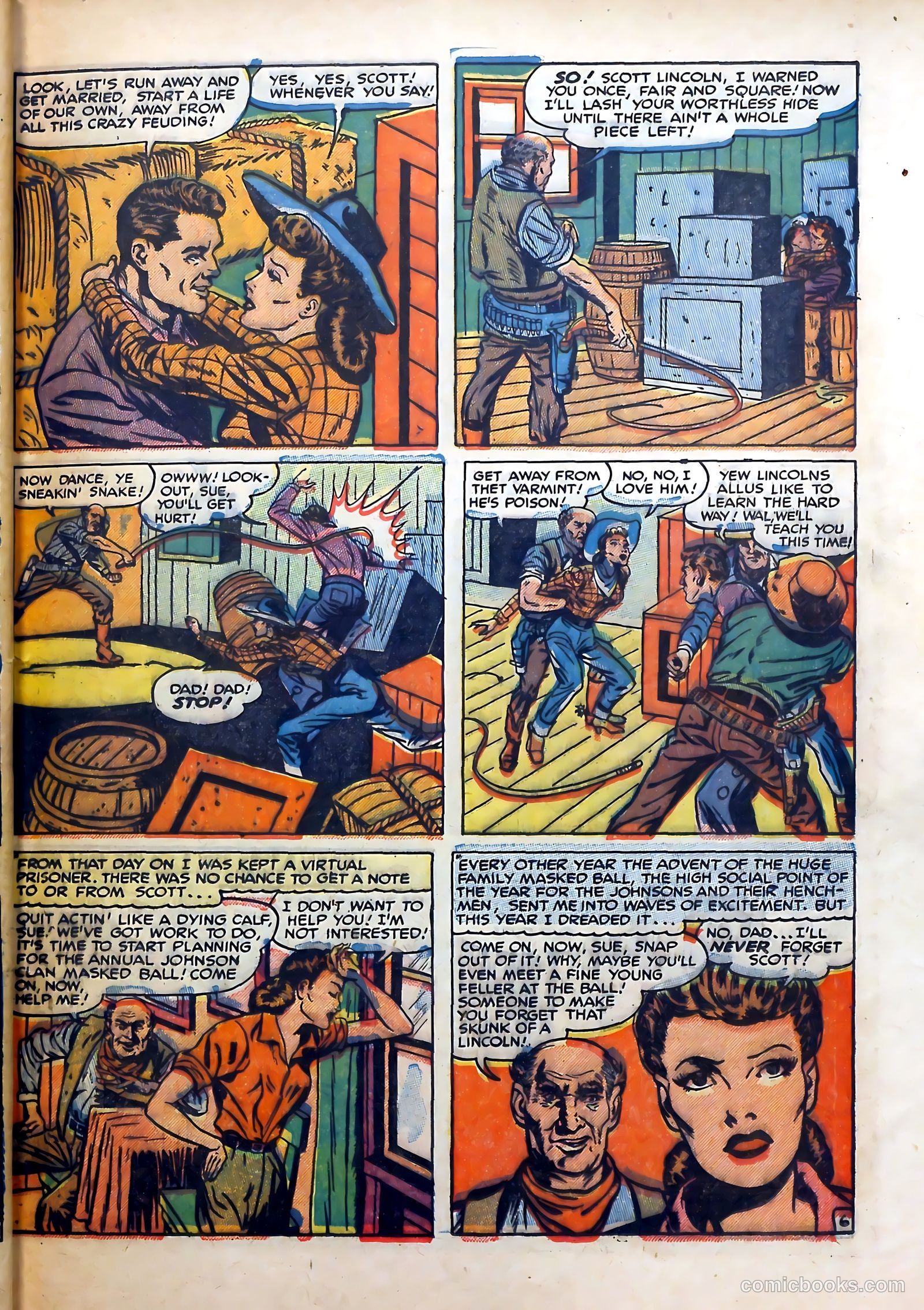 Real West Romances #2 (1949) — page 45 of 52