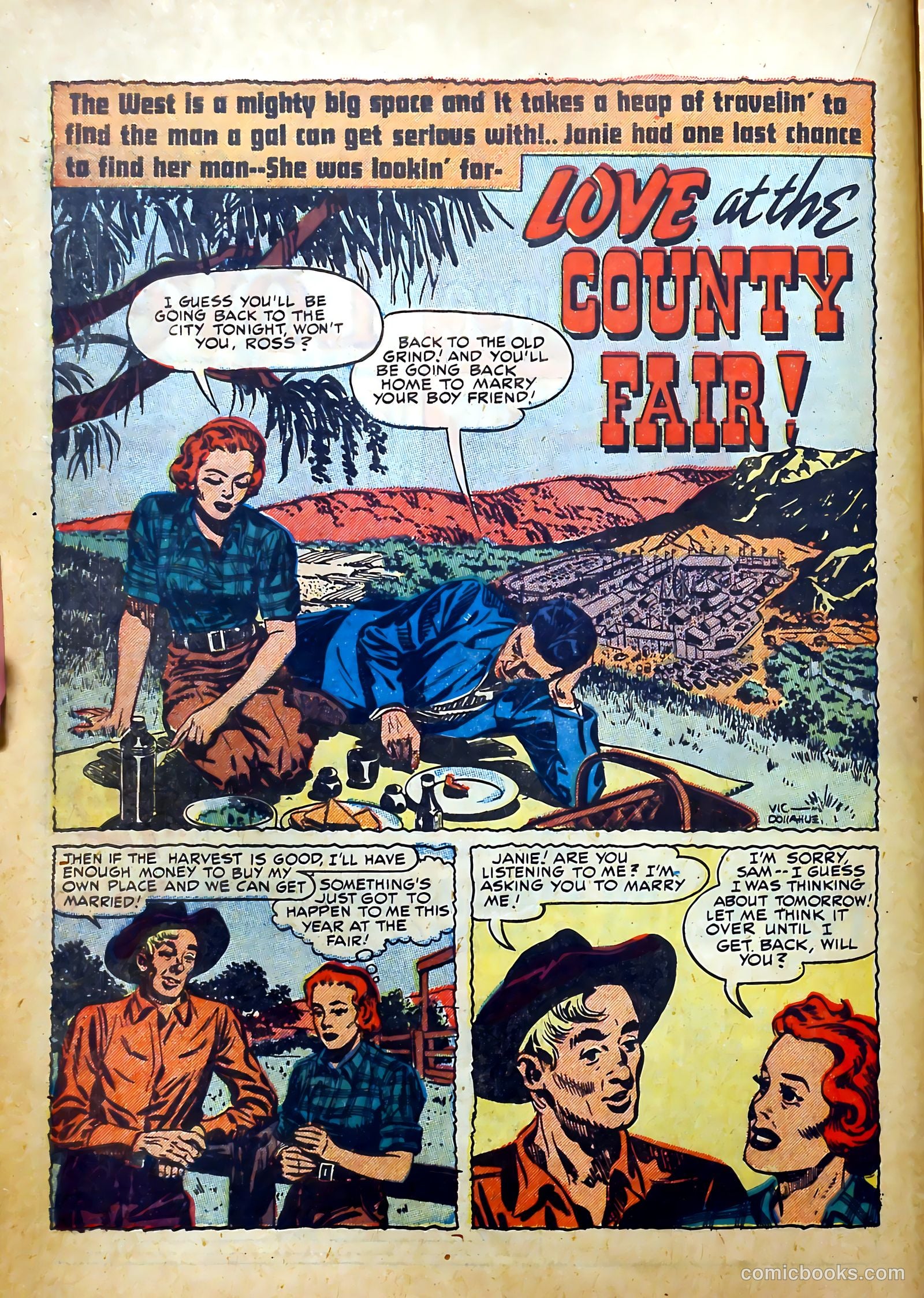 Real West Romances #3 (1949) — page 20 of 52