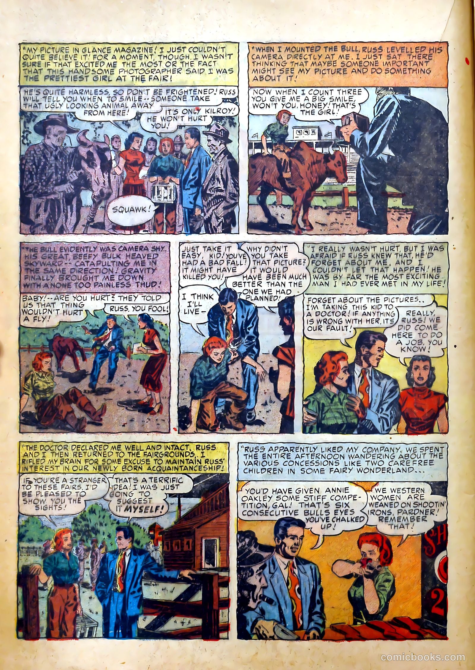 Real West Romances #3 (1949) — page 22 of 52