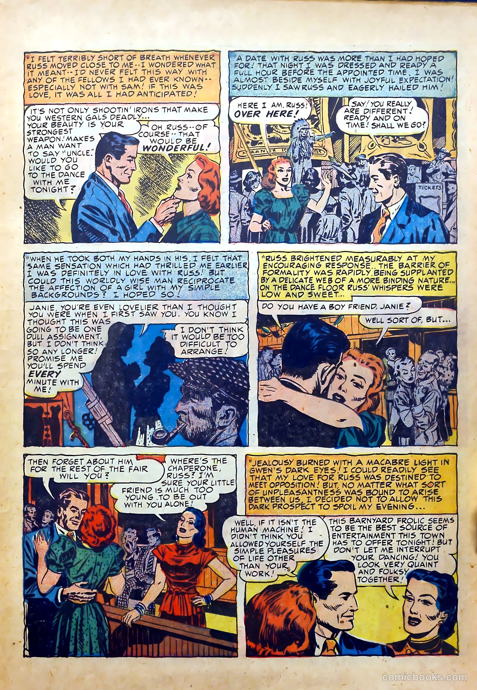 Real West Romances #3 (1949) — page 23 of 52