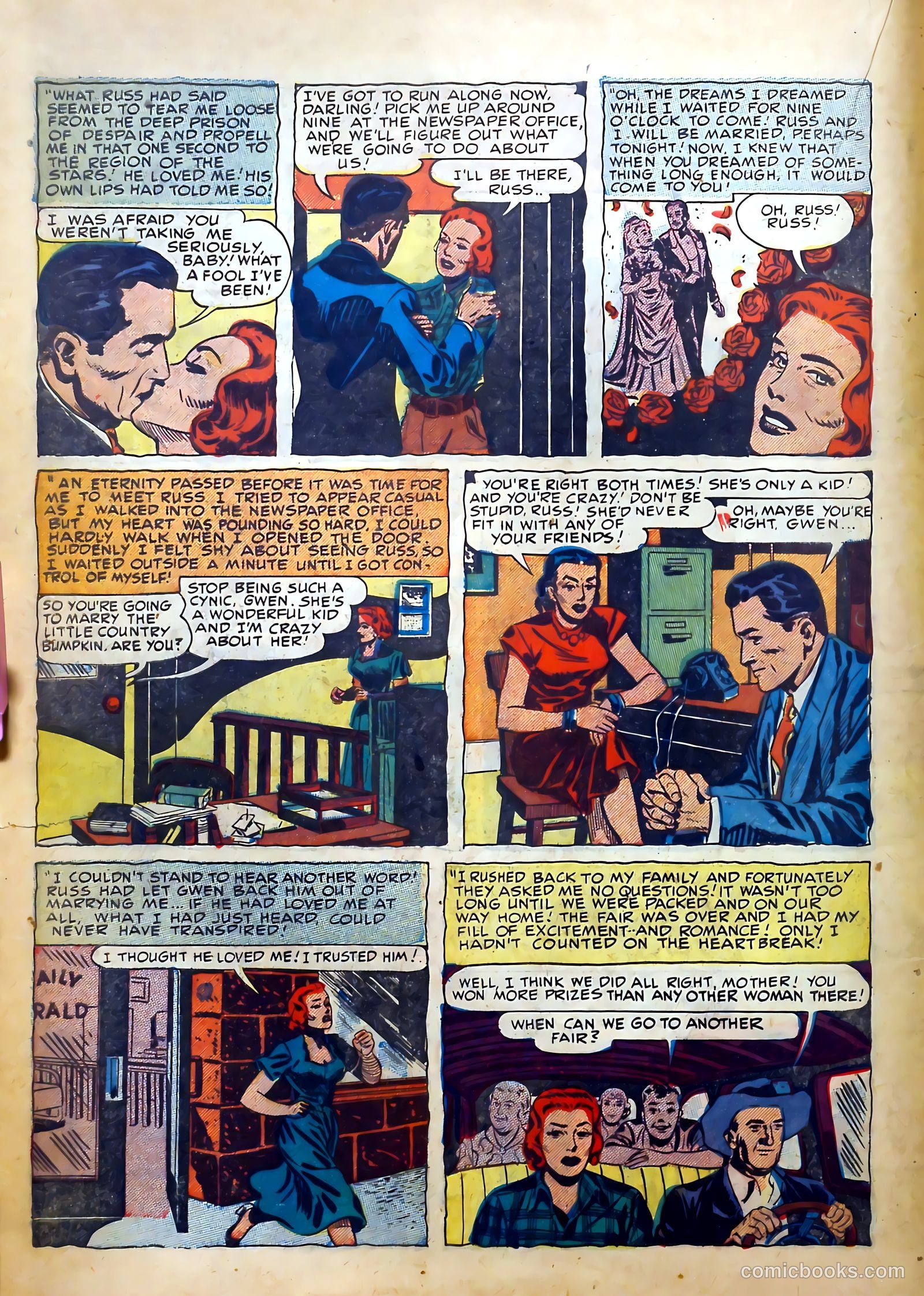 Real West Romances #3 (1949) — page 26 of 52