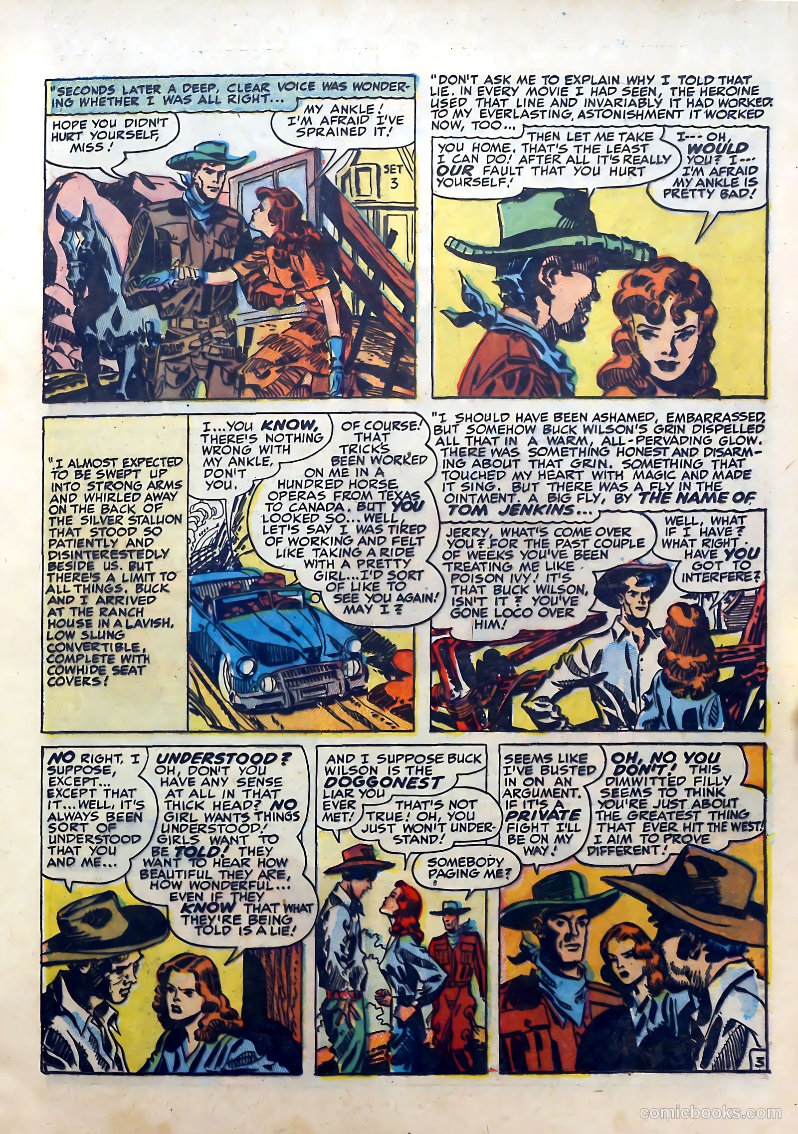Real West Romances #4 (1949) — page 5 of 52