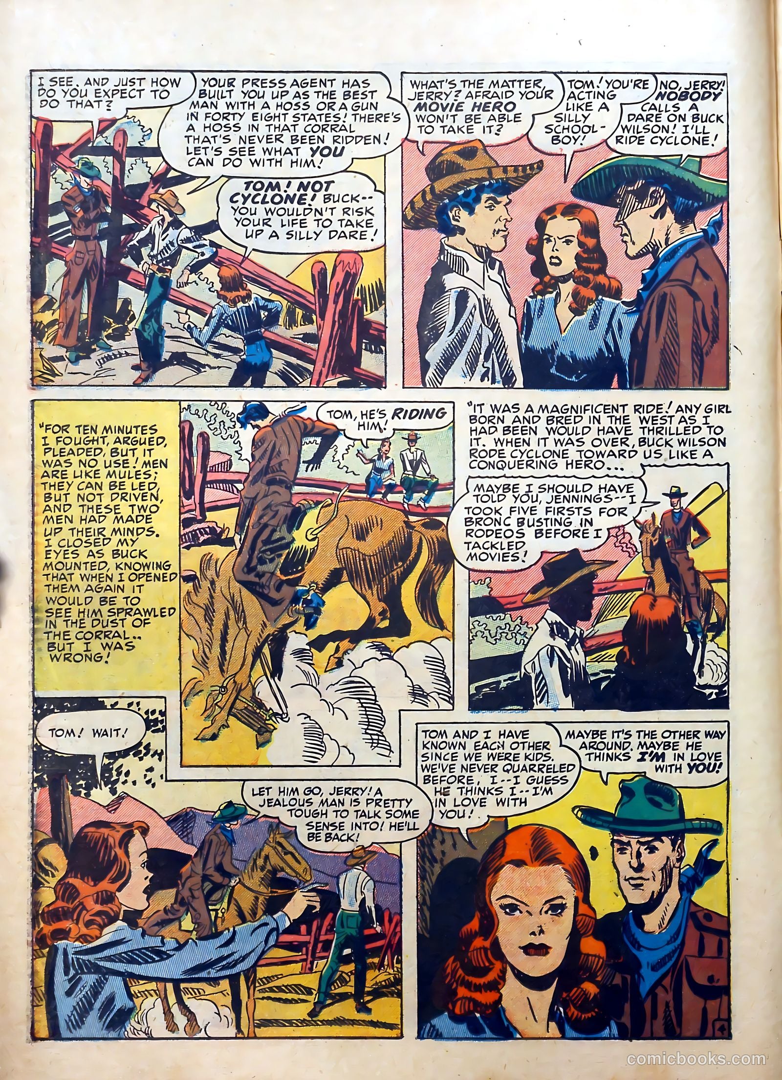 Real West Romances #4 (1949) — page 6 of 52