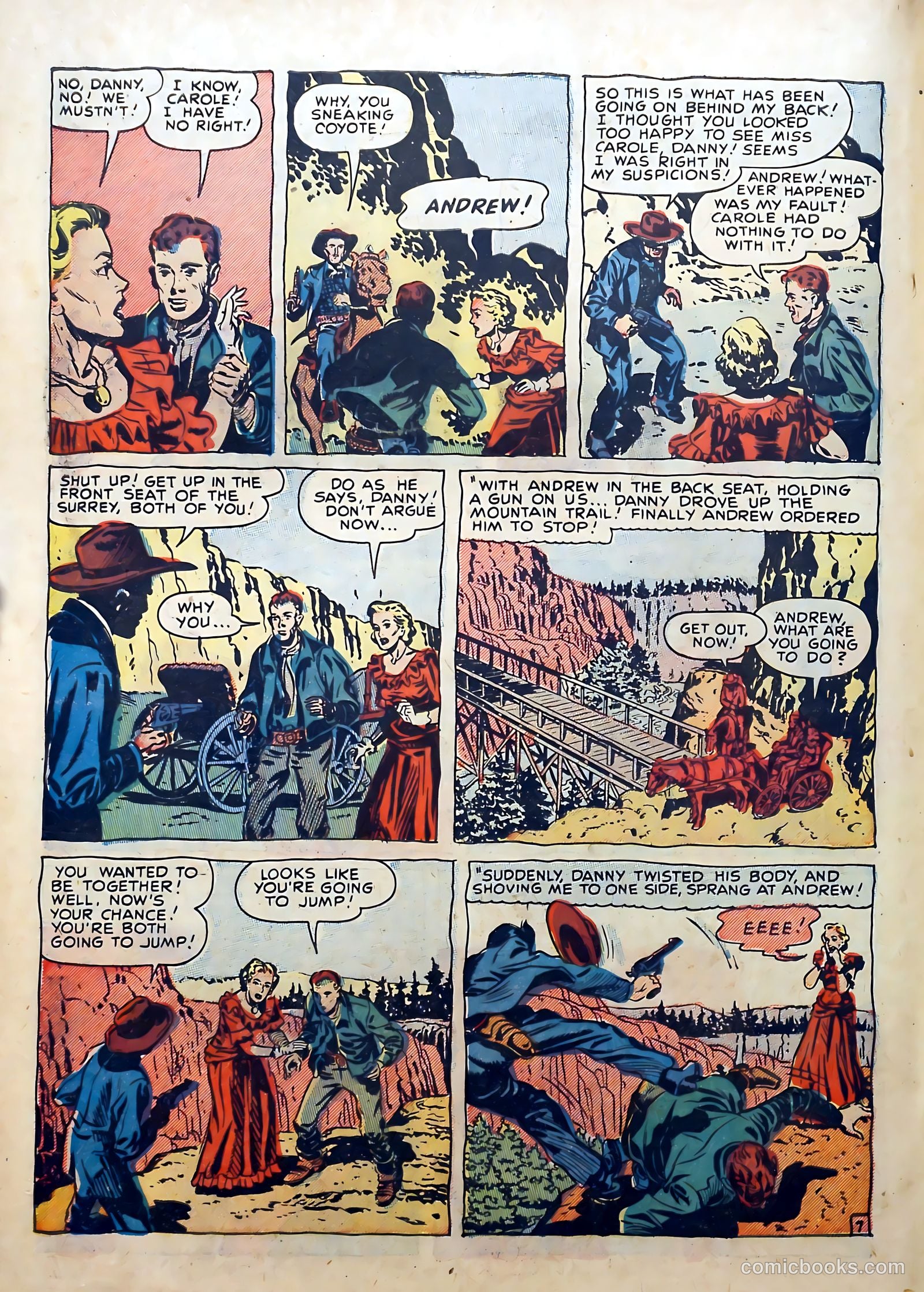 Real West Romances #4 (1949) — page 38 of 52