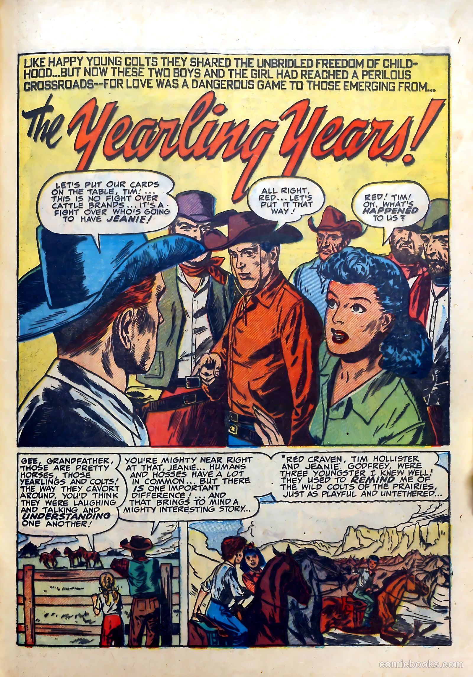 Real West Romances #4 (1949) — page 41 of 52