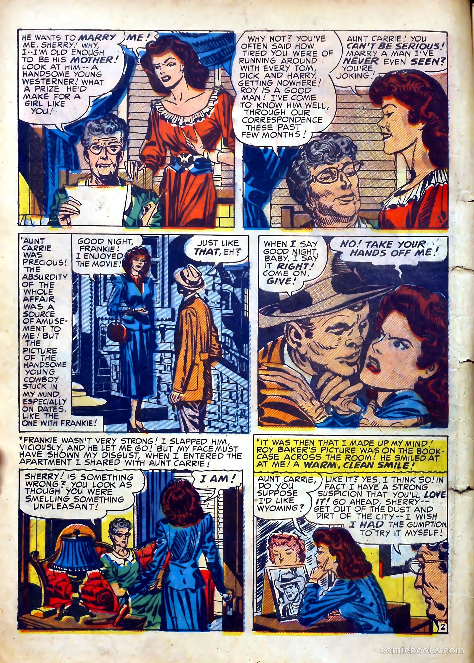 Real West Romances #5 (1949) — page 4 of 52