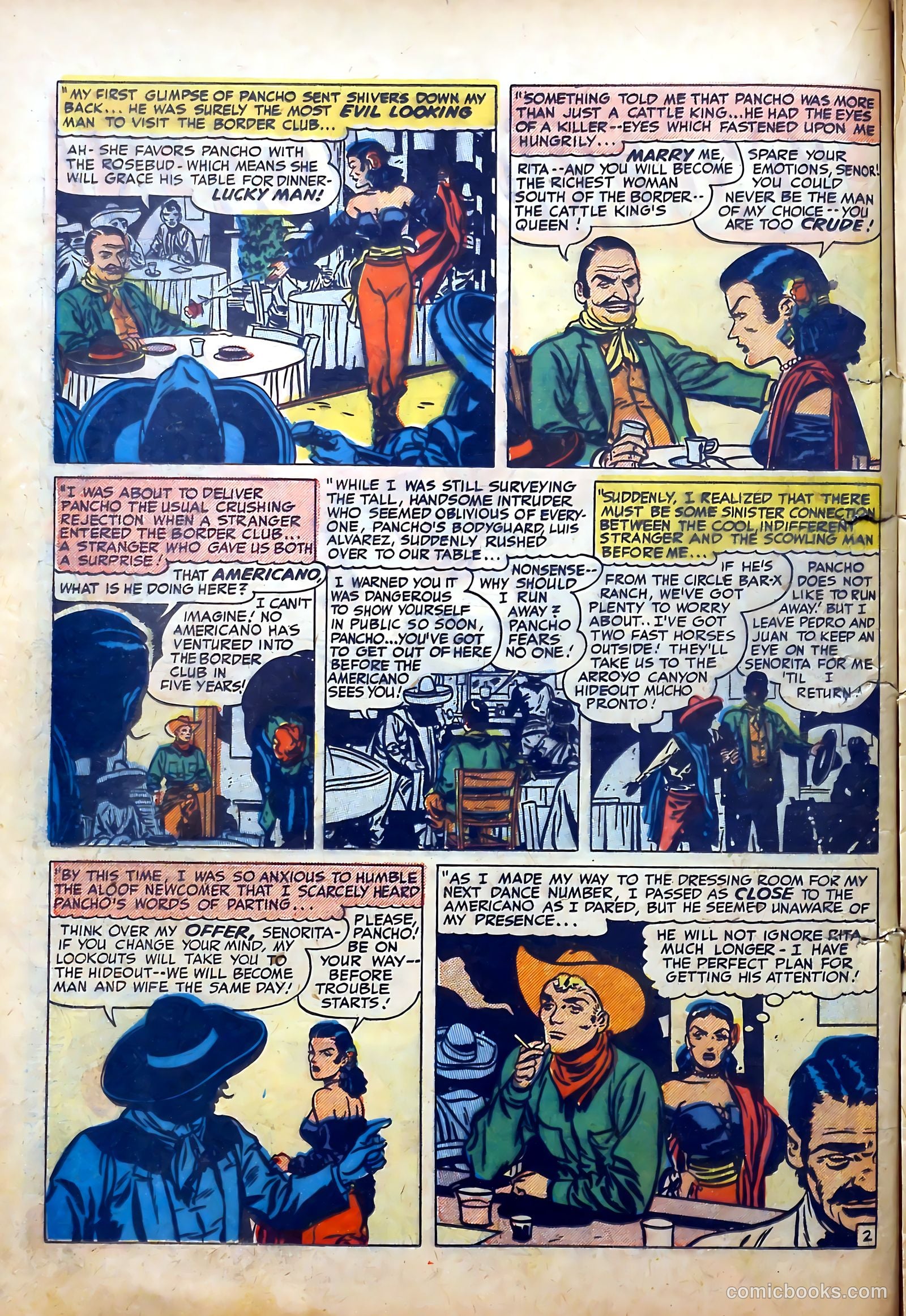 Real West Romances #5 (1949) — page 22 of 52