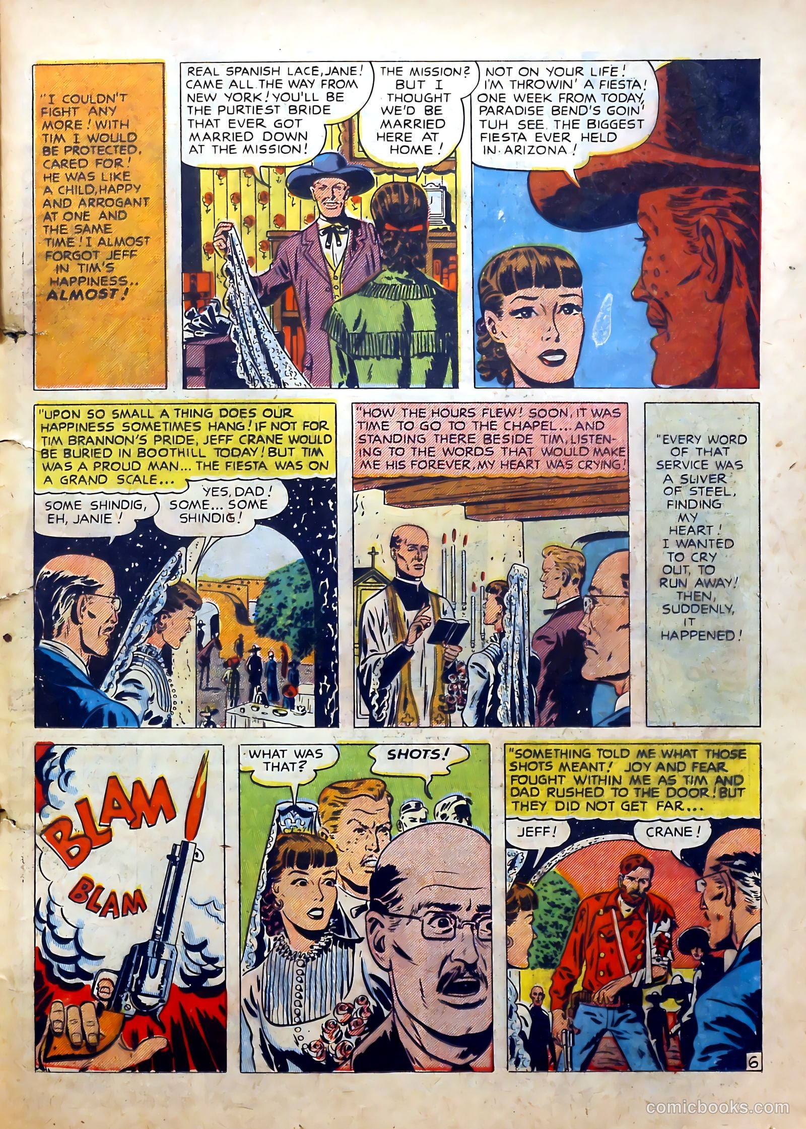 Real West Romances #5 (1949) — page 37 of 52