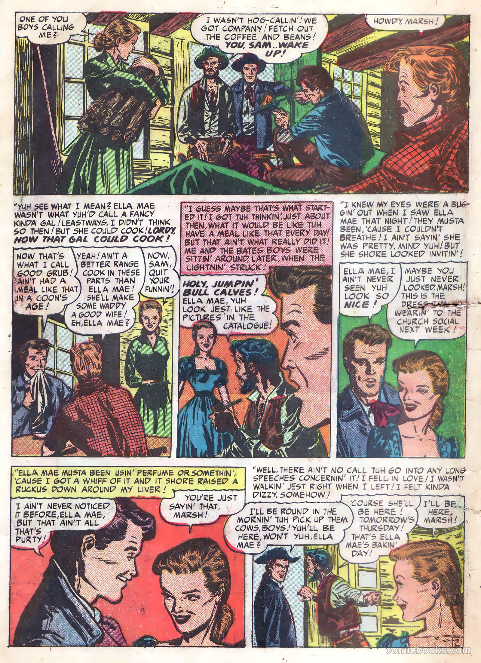 Real West Romances #6 (1950) — page 4 of 52