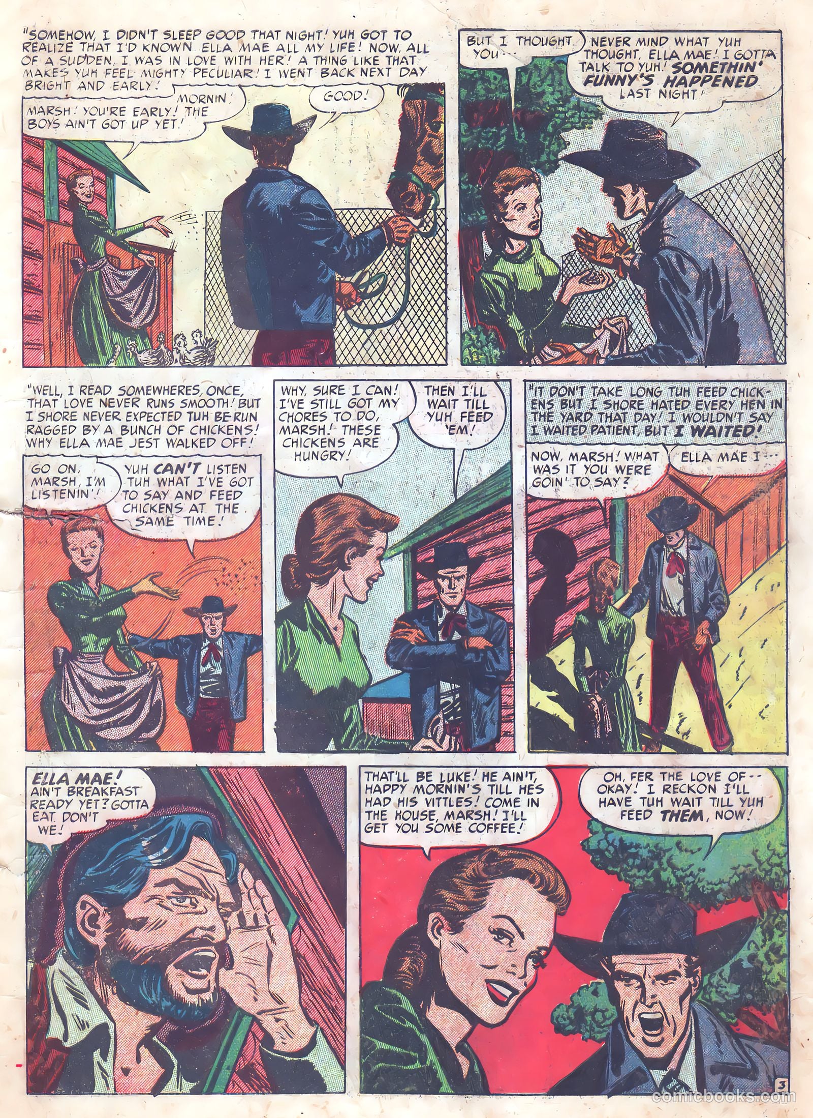 Real West Romances #6 (1950) — page 5 of 52