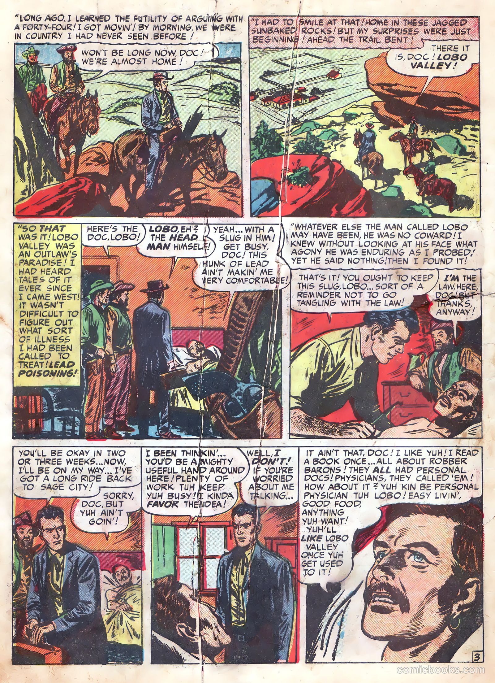 Real West Romances #6 (1950) — page 14 of 52