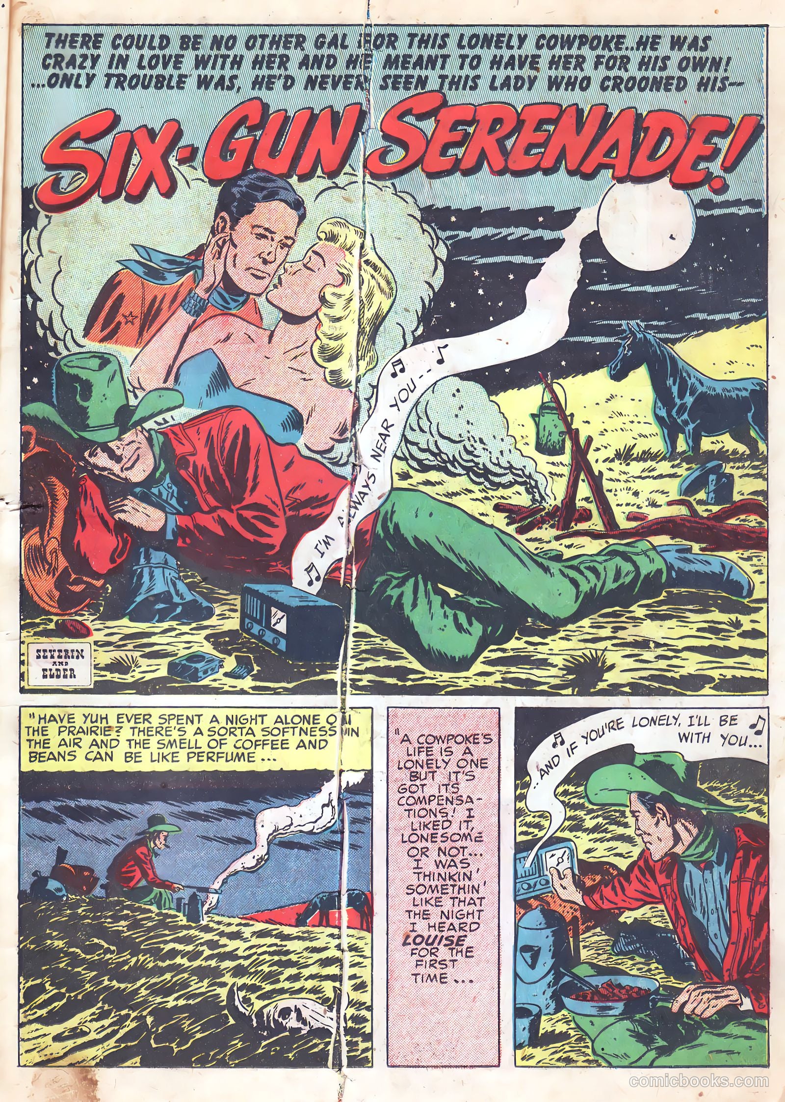 Real West Romances #6 (1950) — page 21 of 52