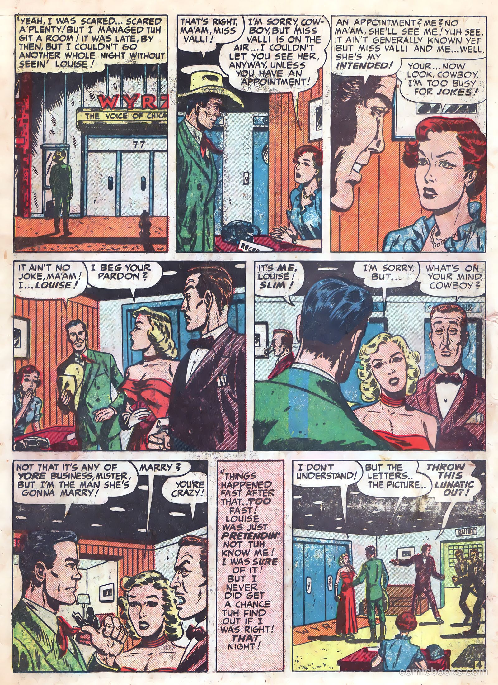 Real West Romances #6 (1950) — page 24 of 52