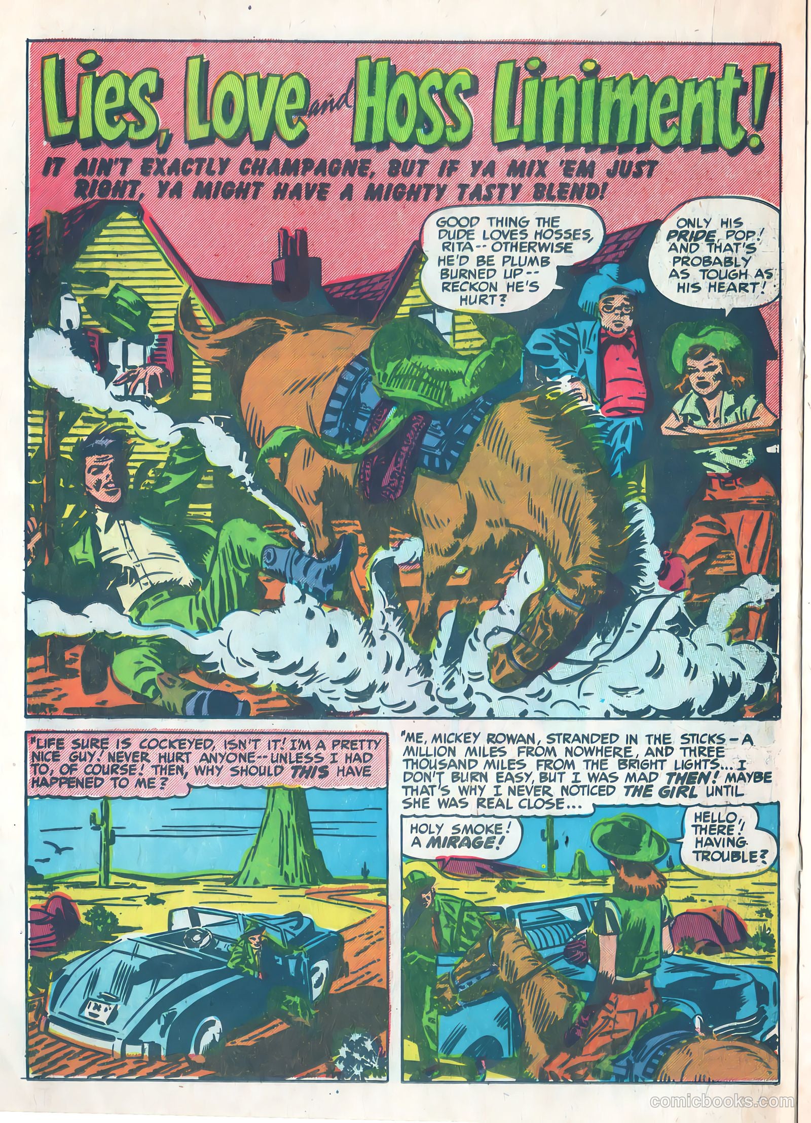 Real West Romances #6 (1950) — page 28 of 52