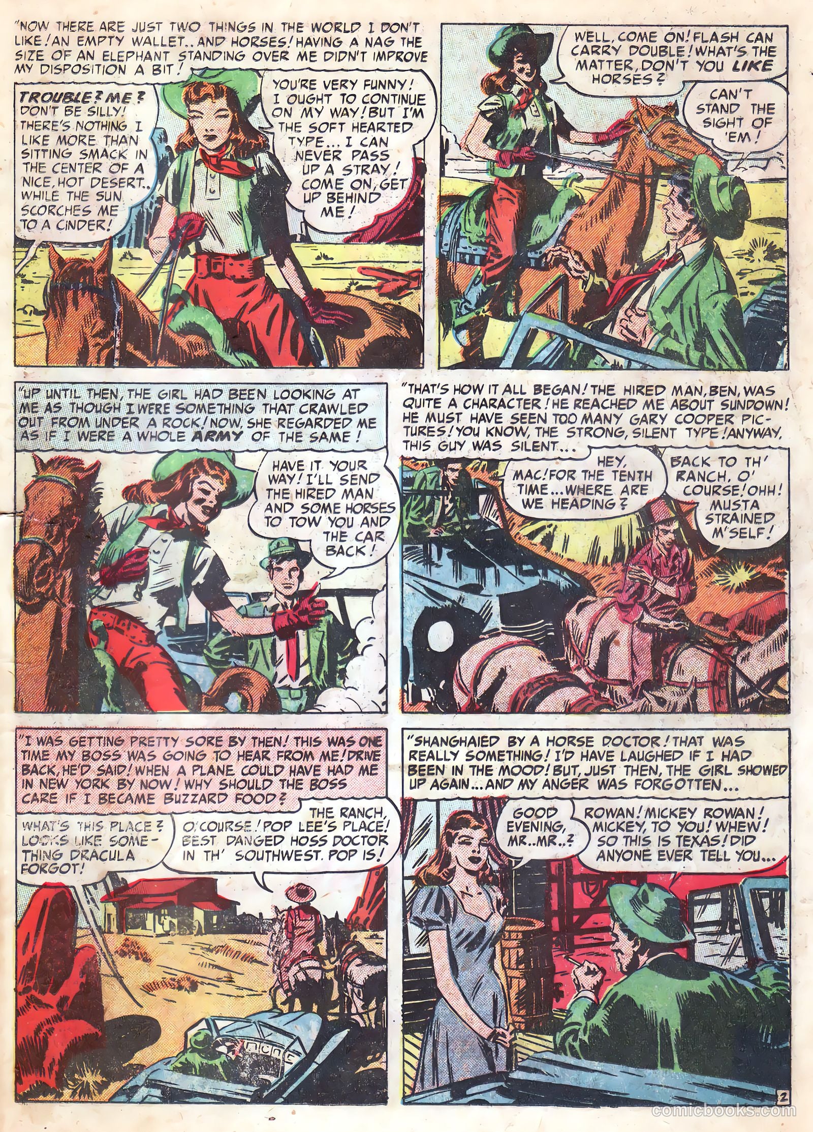 Real West Romances #6 (1950) — page 29 of 52