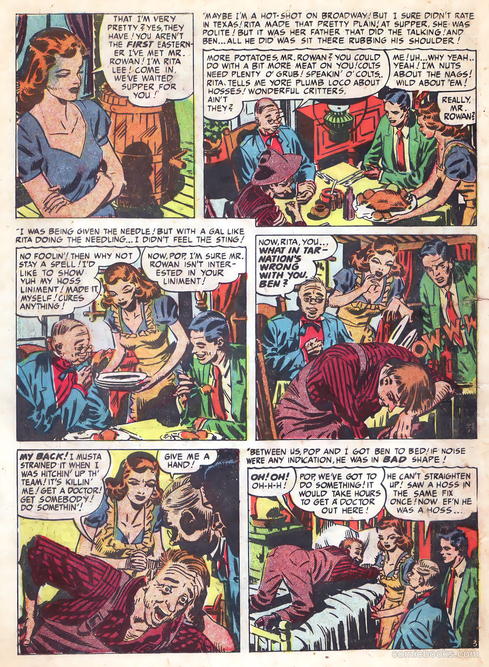 Real West Romances #6 (1950) — page 30 of 52