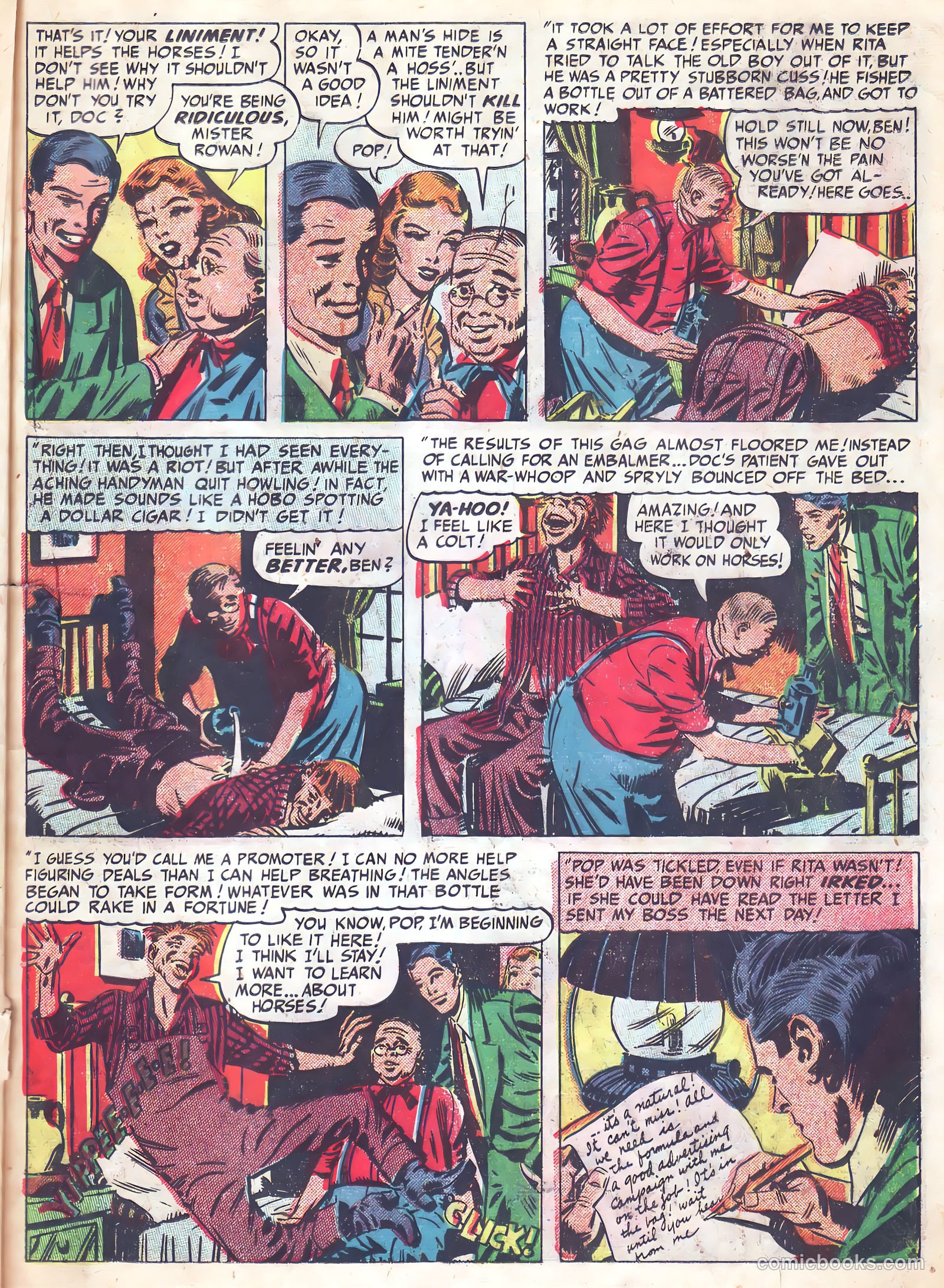 Real West Romances #6 (1950) — page 31 of 52