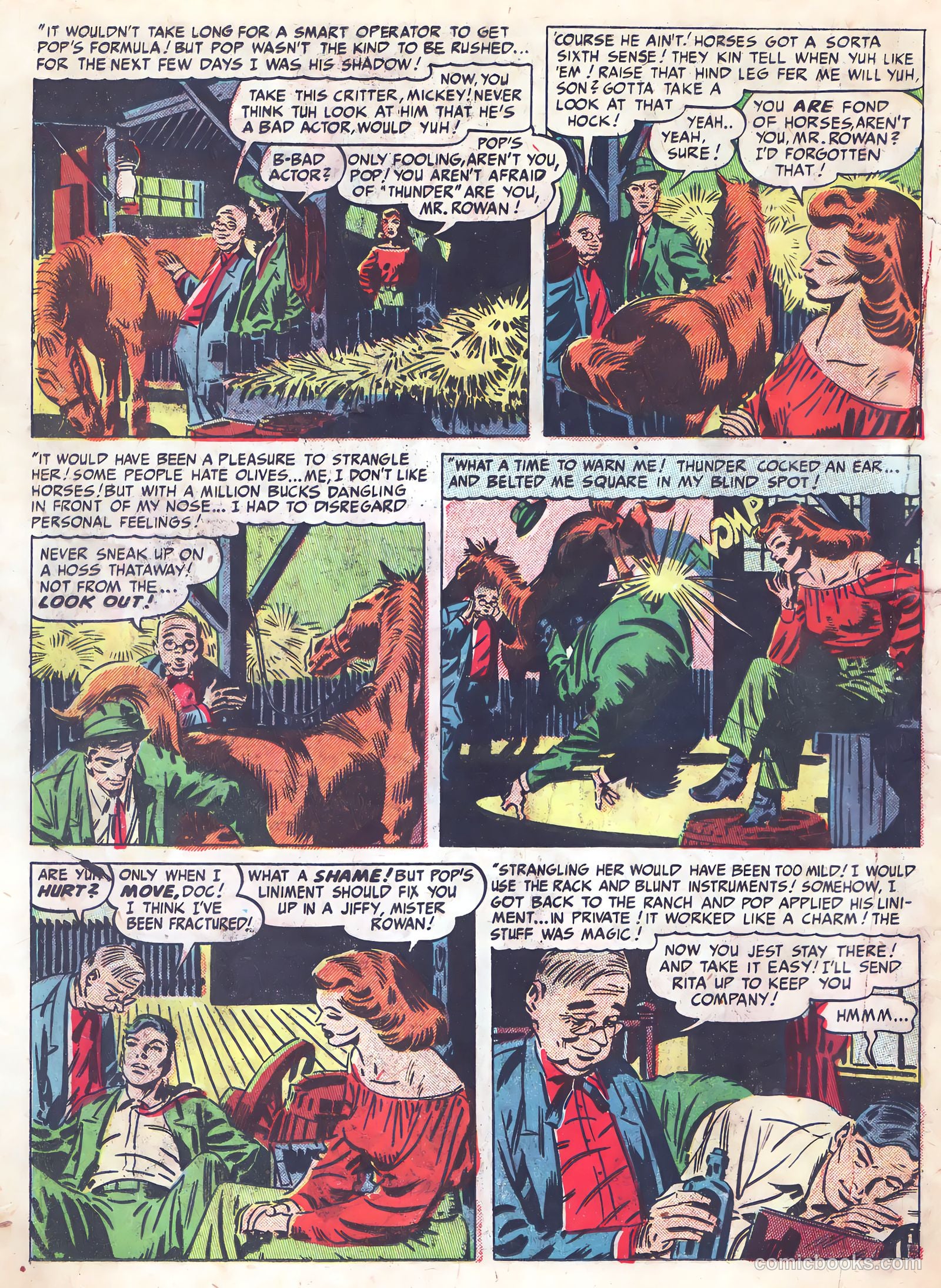 Real West Romances #6 (1950) — page 32 of 52