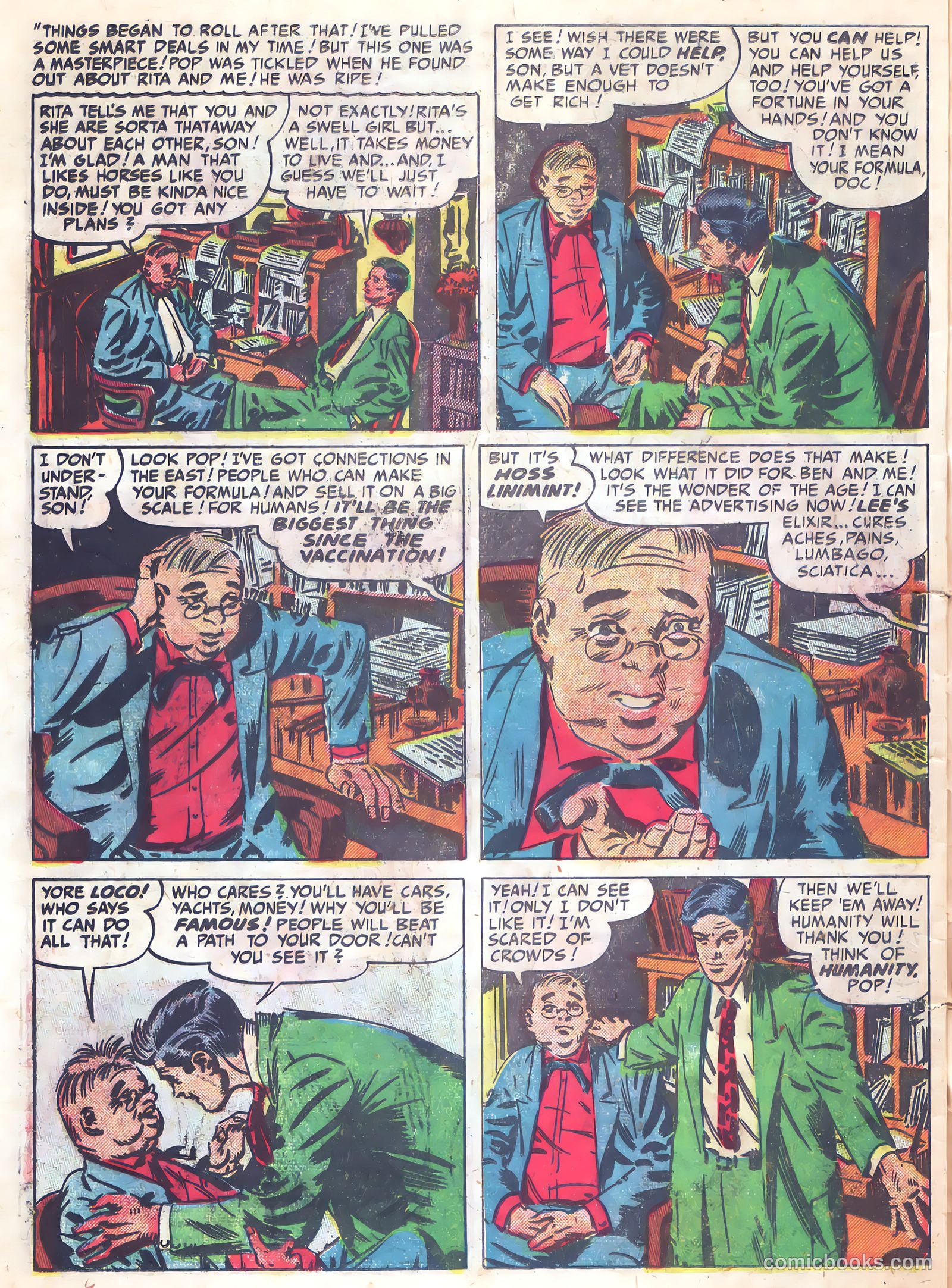 Real West Romances #6 (1950) — page 34 of 52