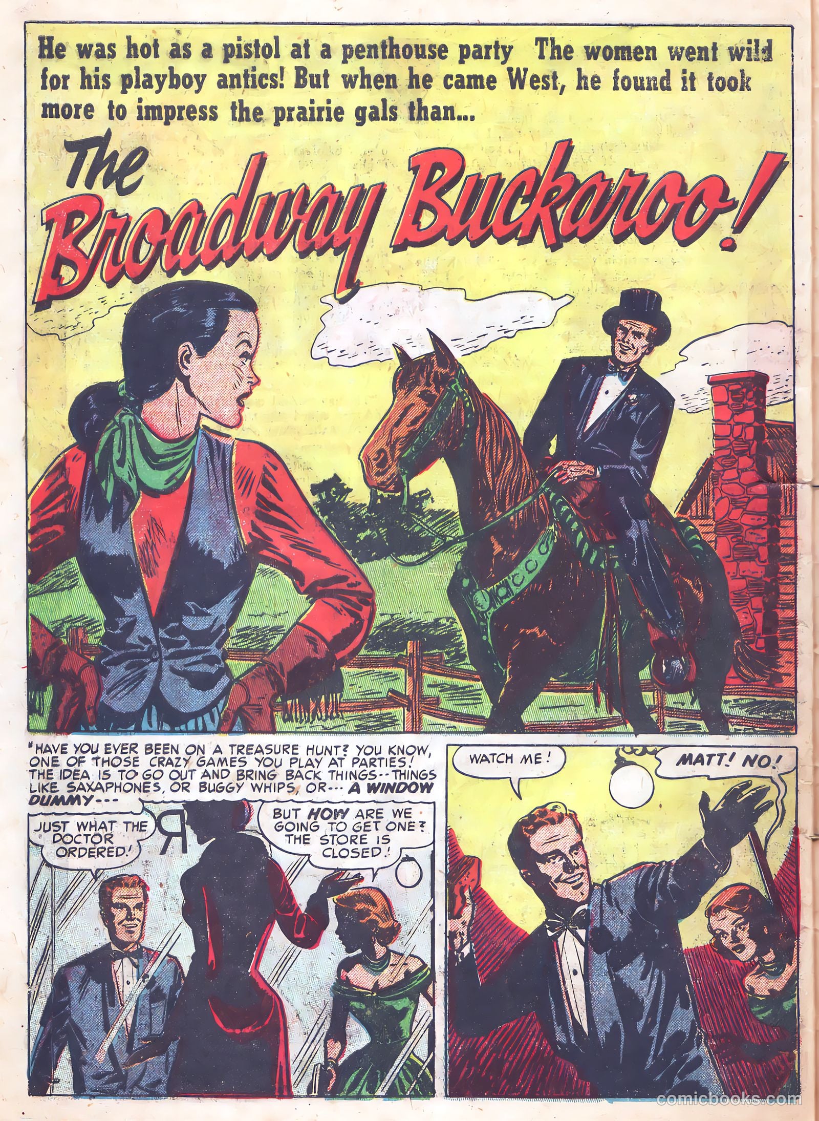 Real West Romances #6 (1950) — page 40 of 52