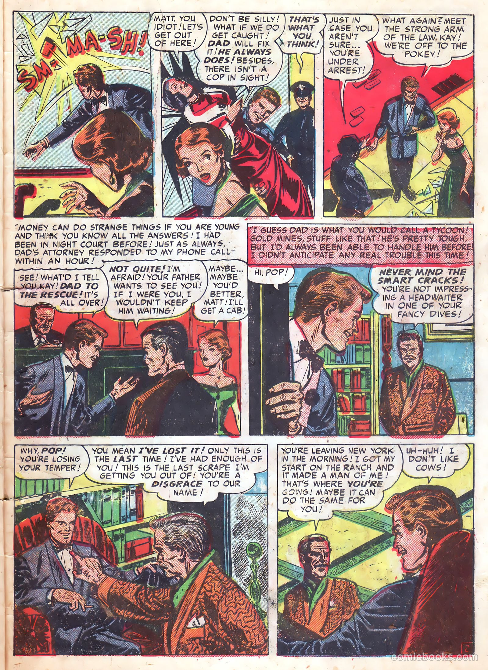 Real West Romances #6 (1950) — page 41 of 52