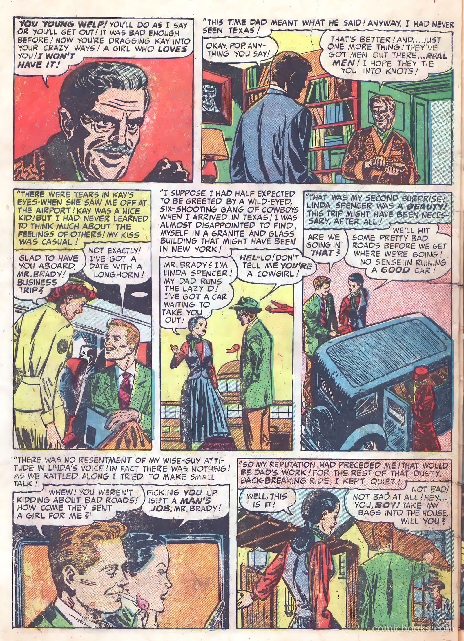Real West Romances #6 (1950) — page 42 of 52