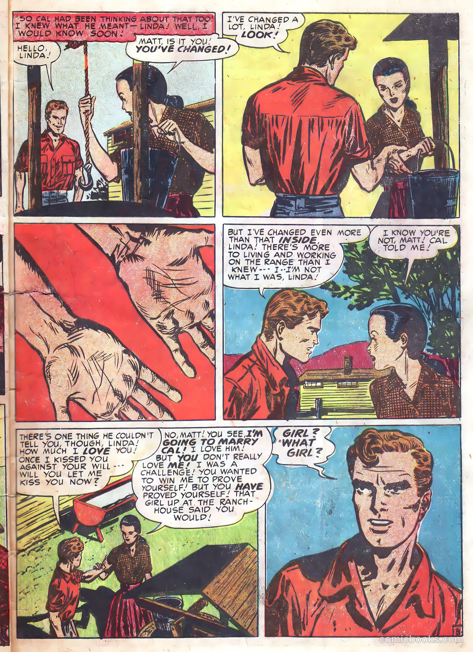 Real West Romances #6 (1950) — page 47 of 52