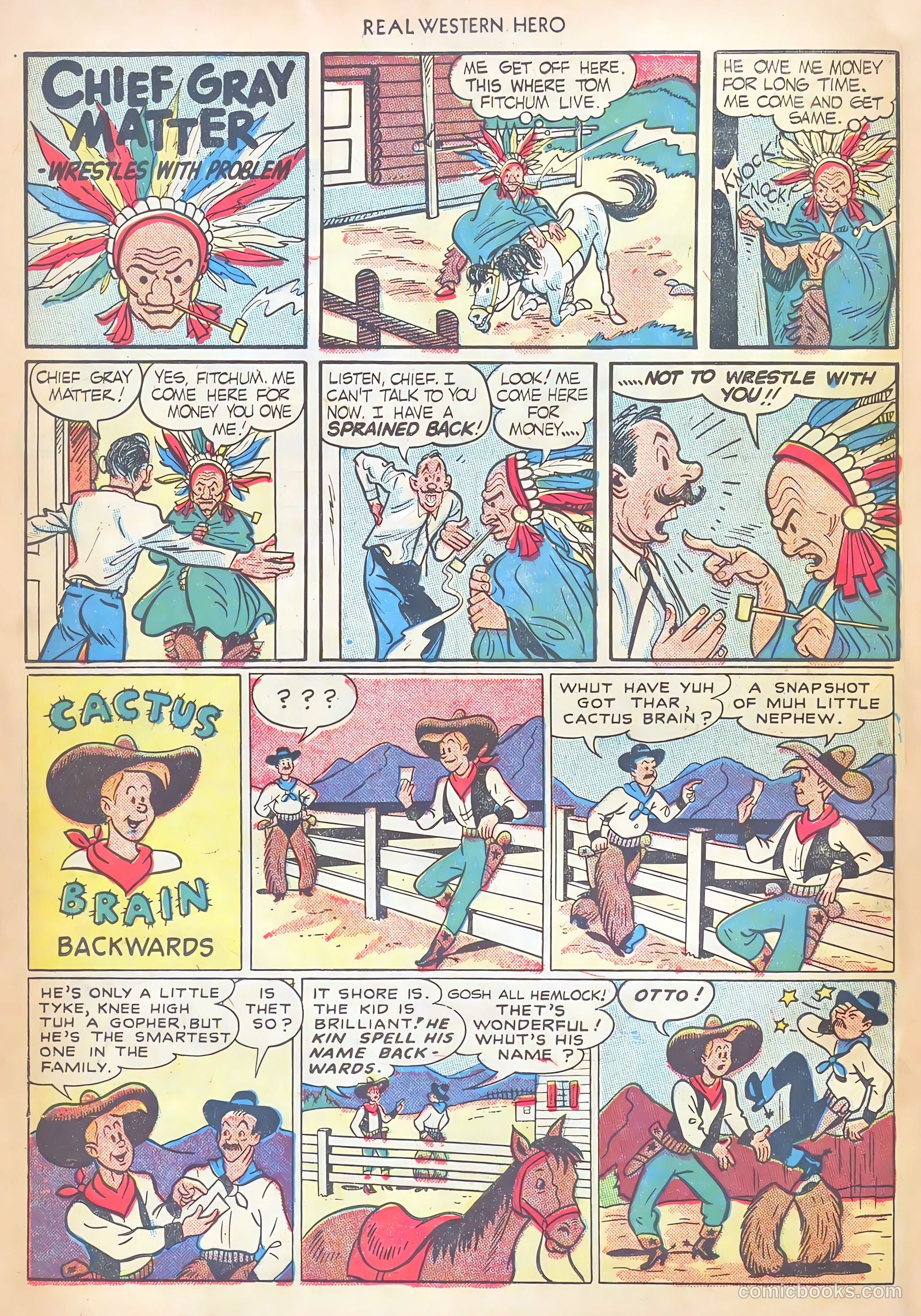 Real Western Hero #70 (1948) — page 14 of 52