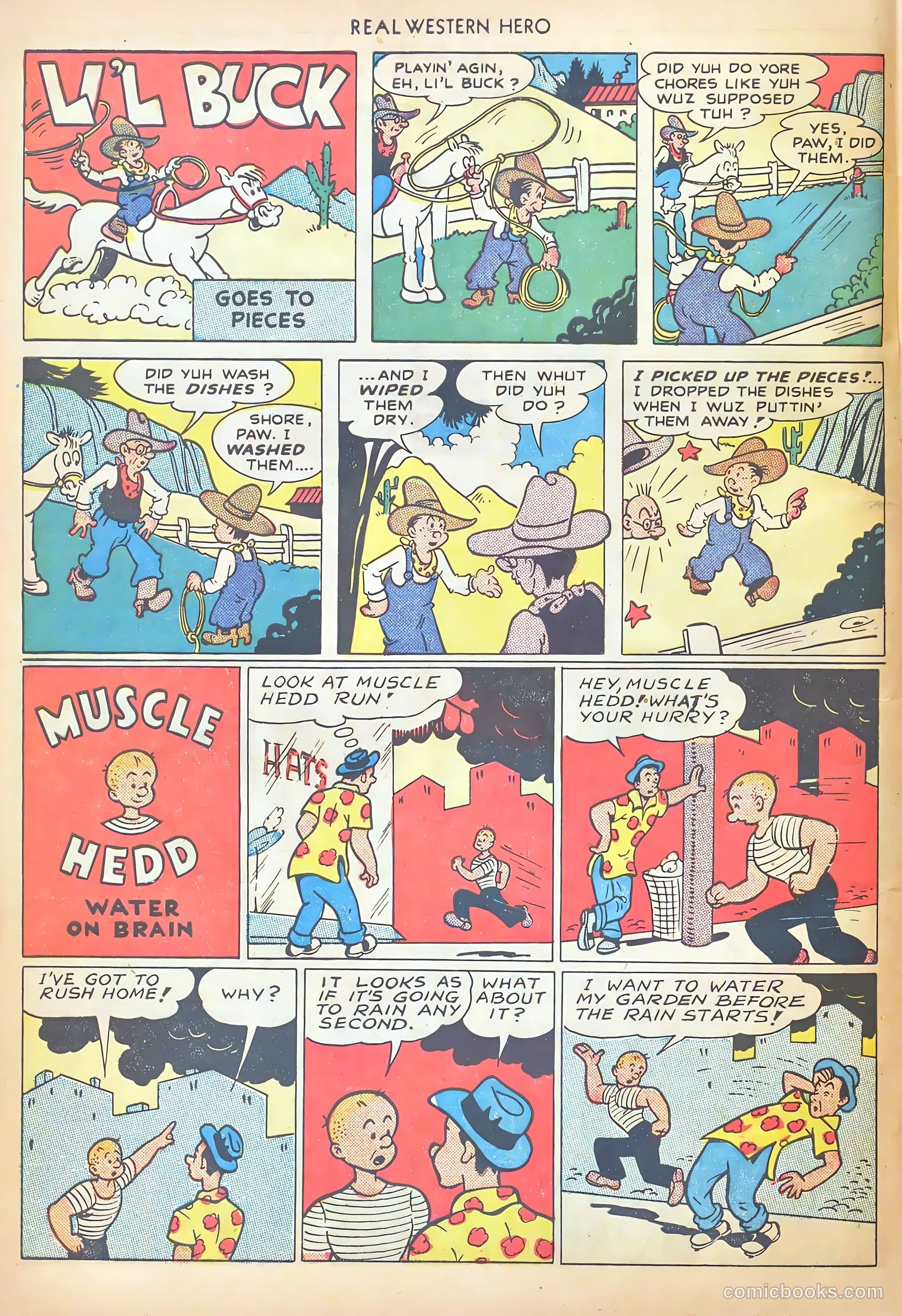 Real Western Hero #70 (1948) — page 32 of 52