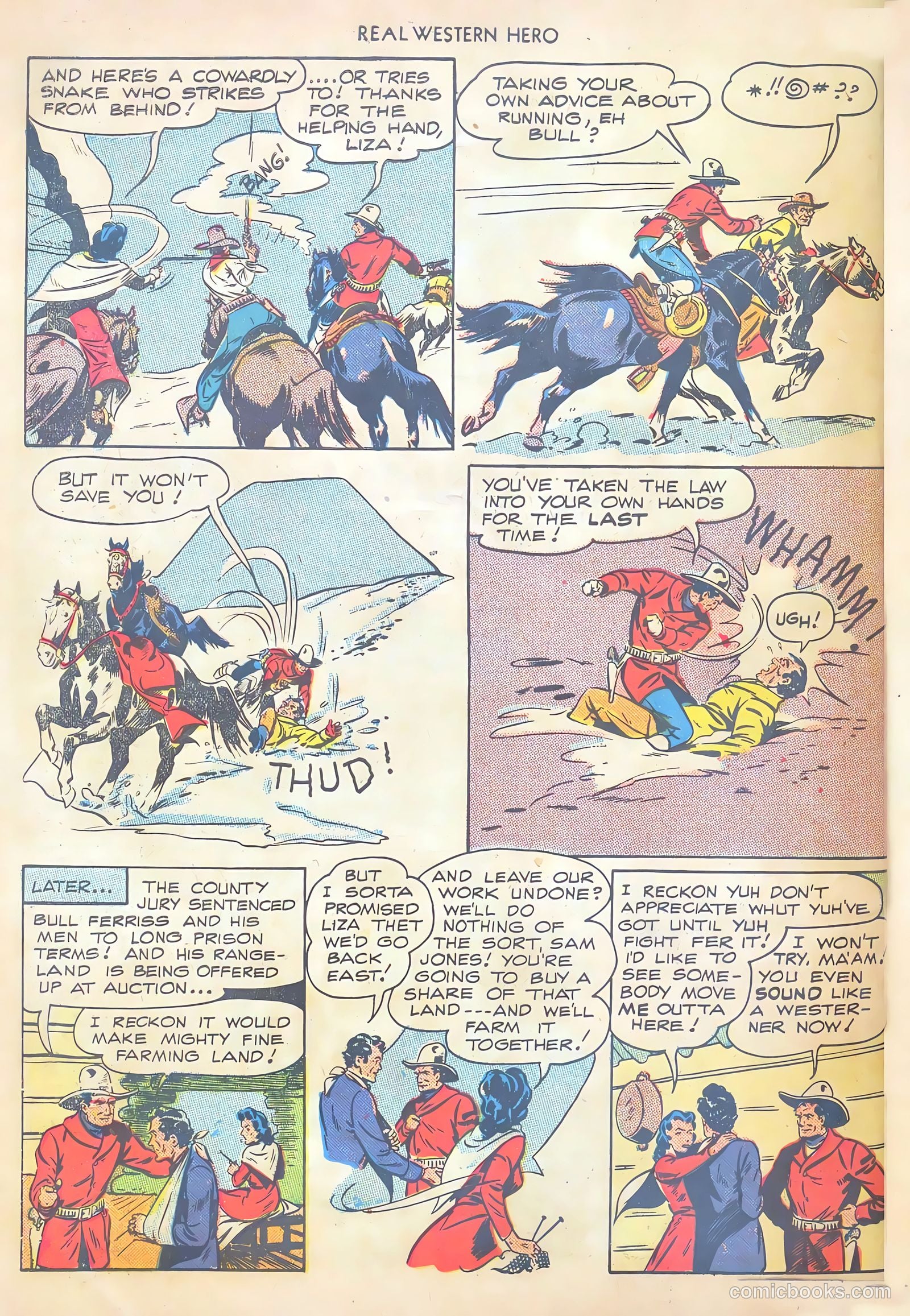 Real Western Hero #70 (1948) — page 50 of 52