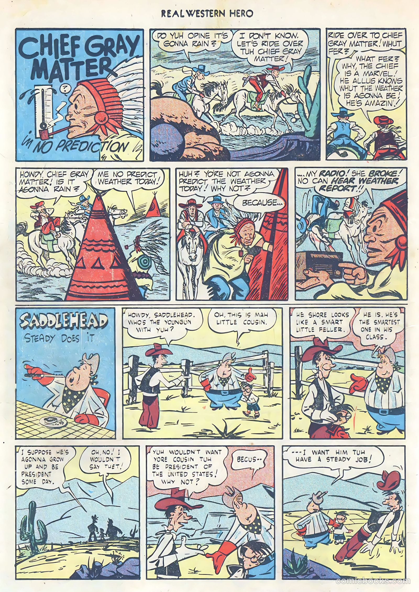 Real Western Hero #71 (1948) — page 14 of 52