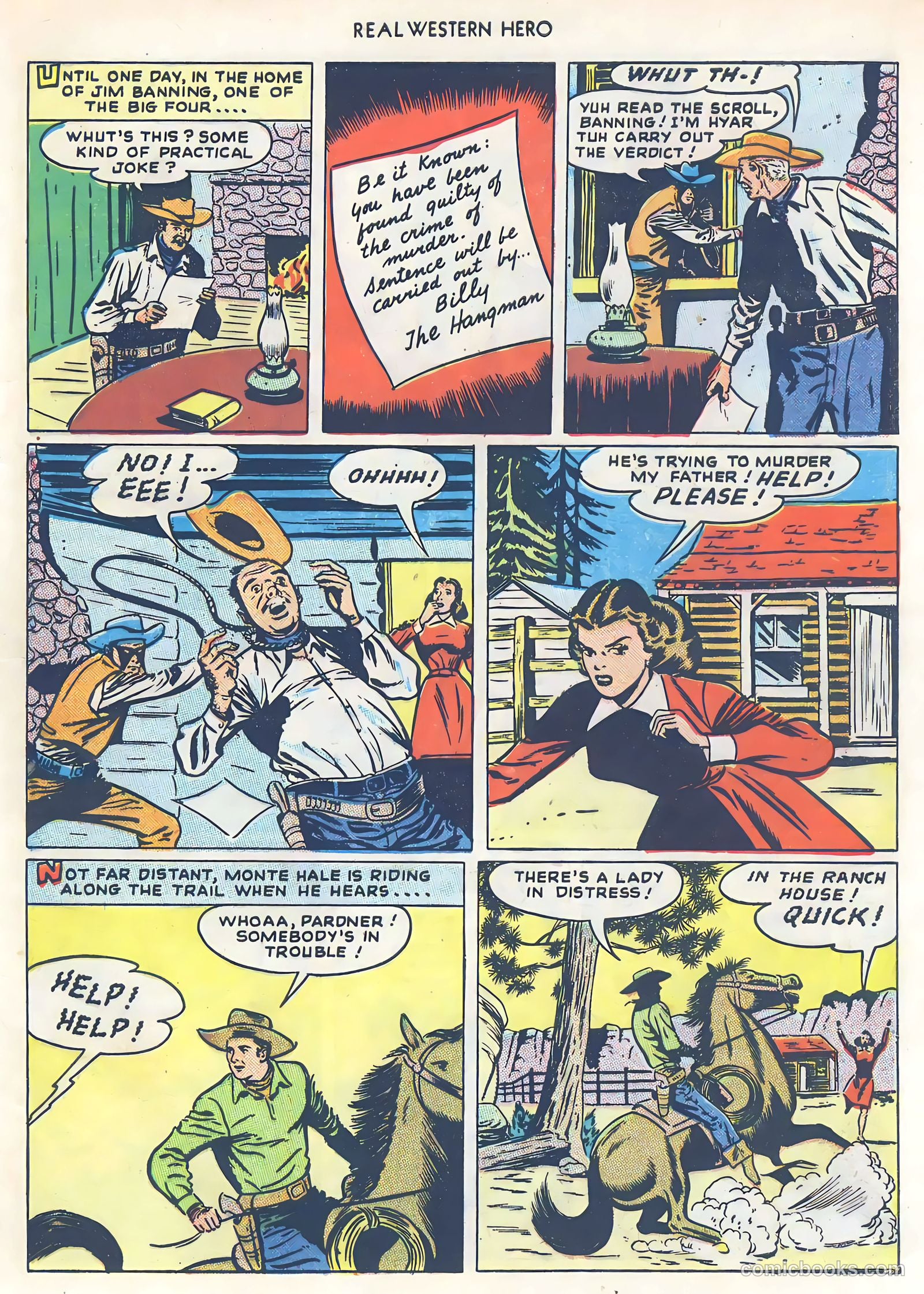 Real Western Hero #71 (1948) — page 21 of 52